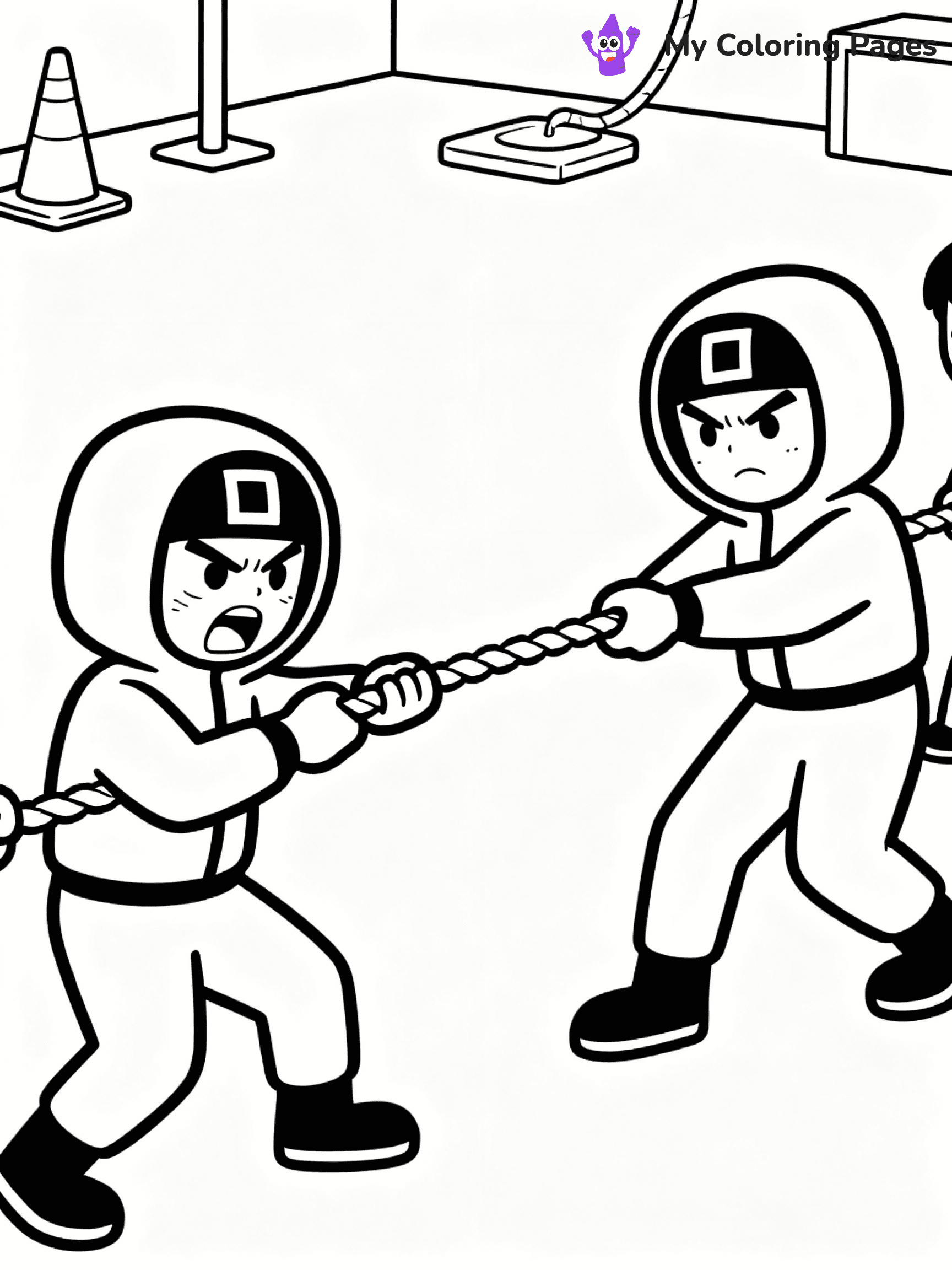 Squid Game Coloring Pages - 33