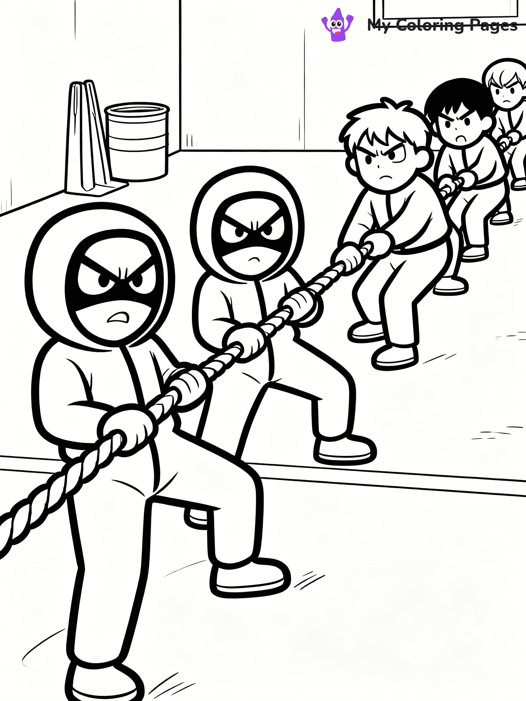 Squid Game Coloring Pages - 30