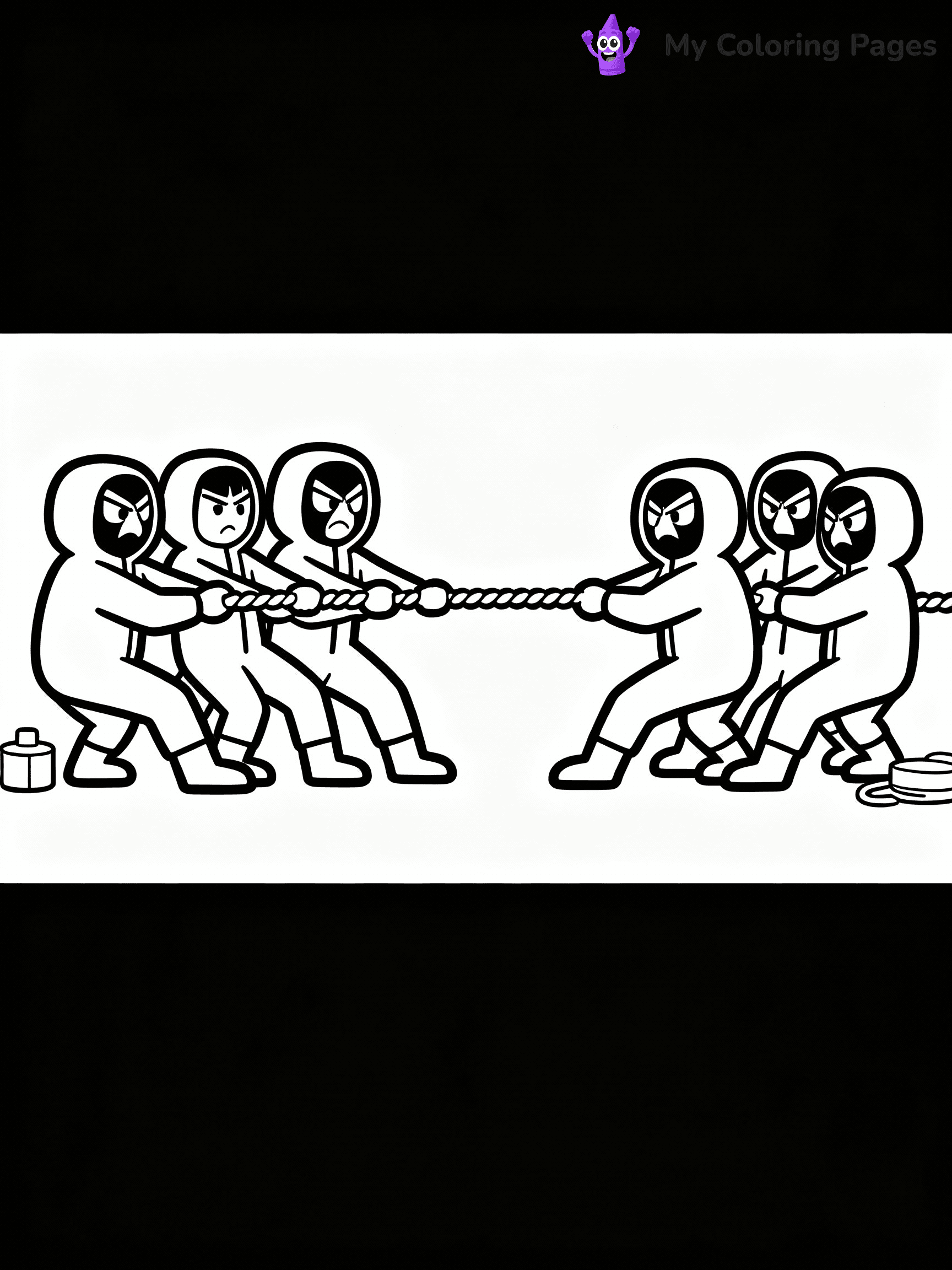 Squid Game Coloring Pages - 29