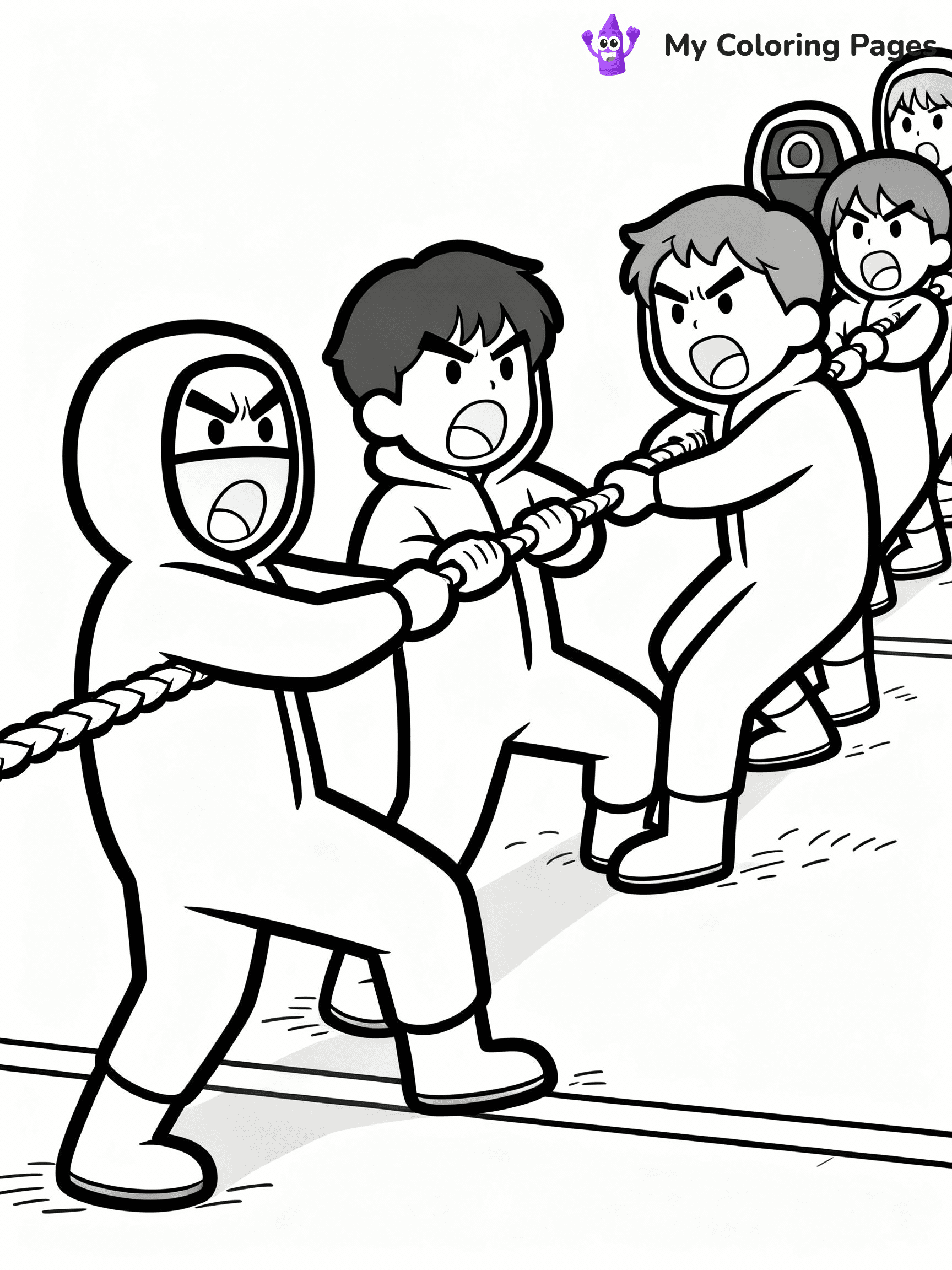 Squid Game Coloring Pages - 26