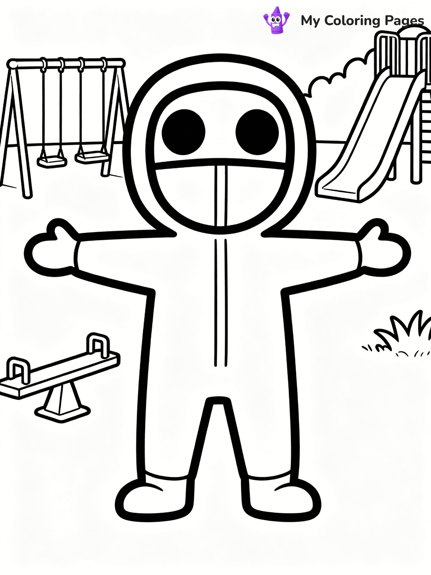 Squid Game Coloring Pages - 20