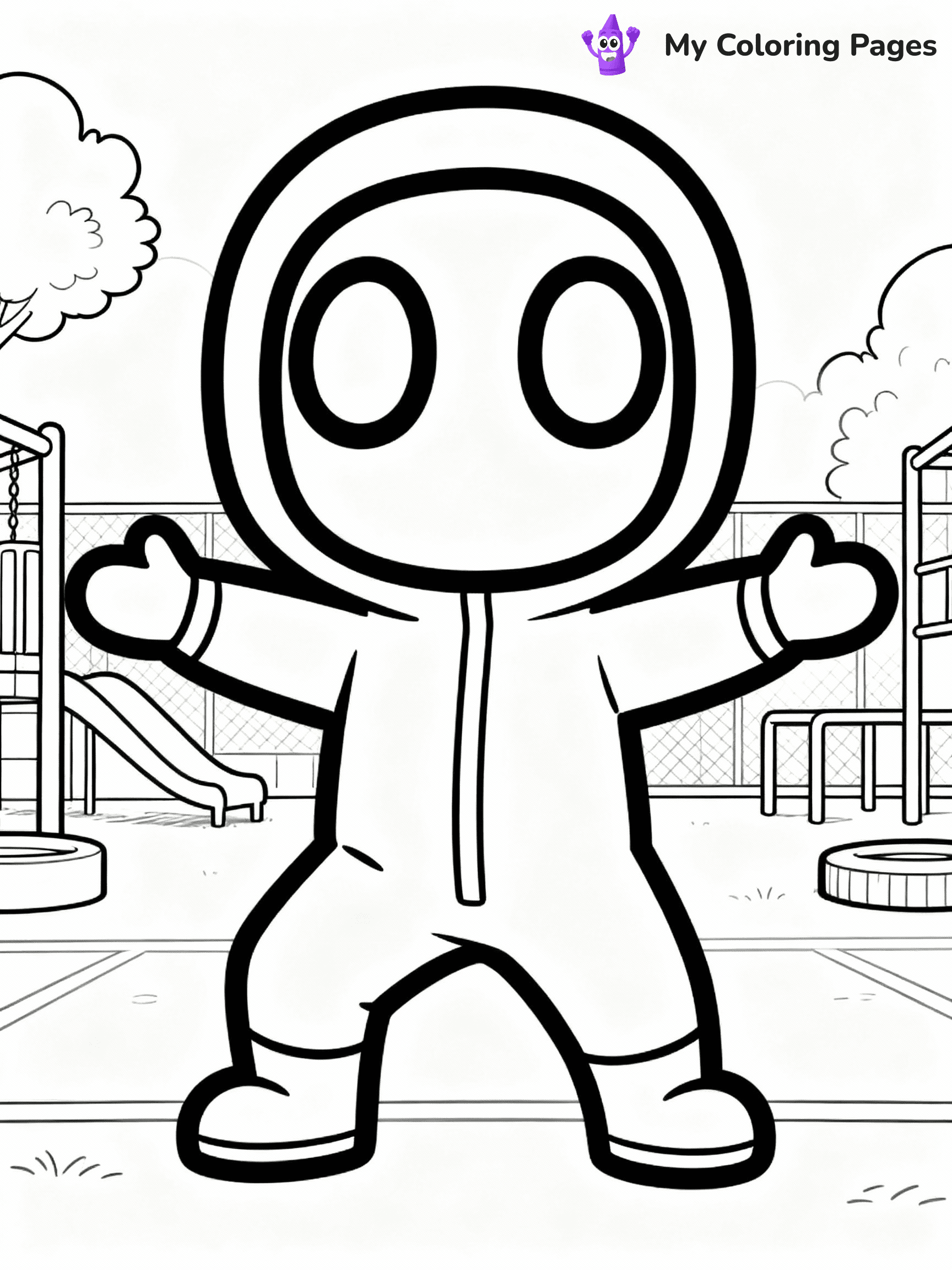 Squid Game Coloring Pages - 19