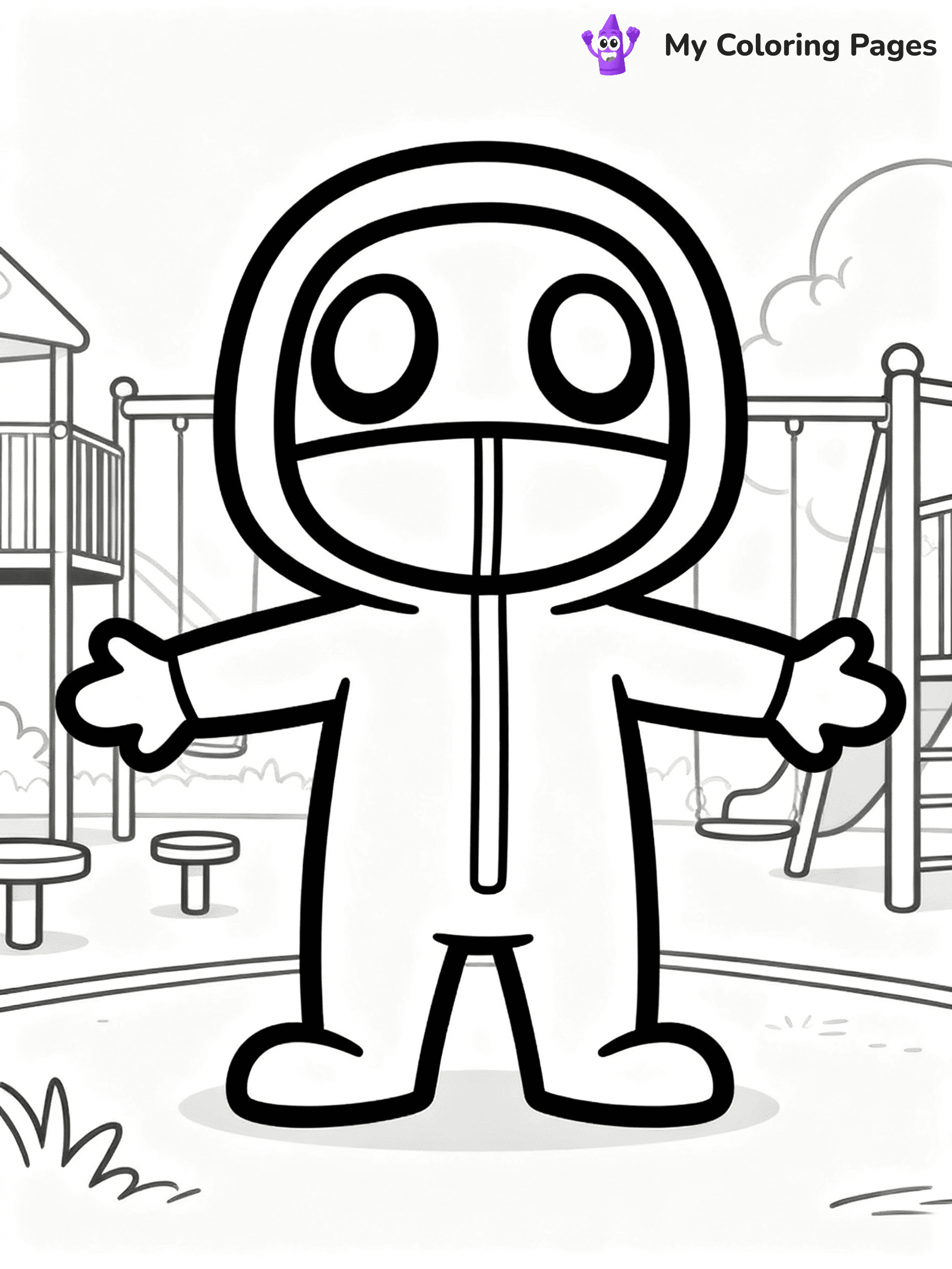 Squid Game Coloring Pages - 18