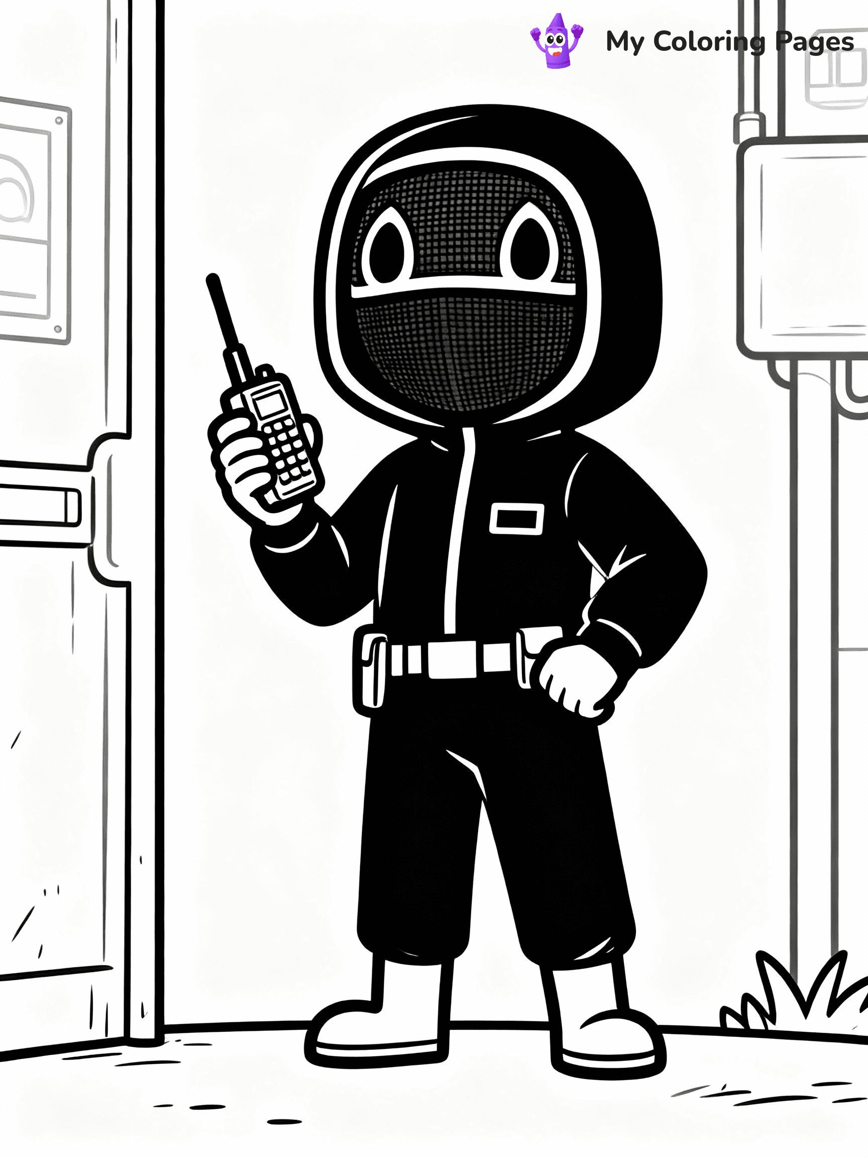 Squid Game Coloring Pages - 13