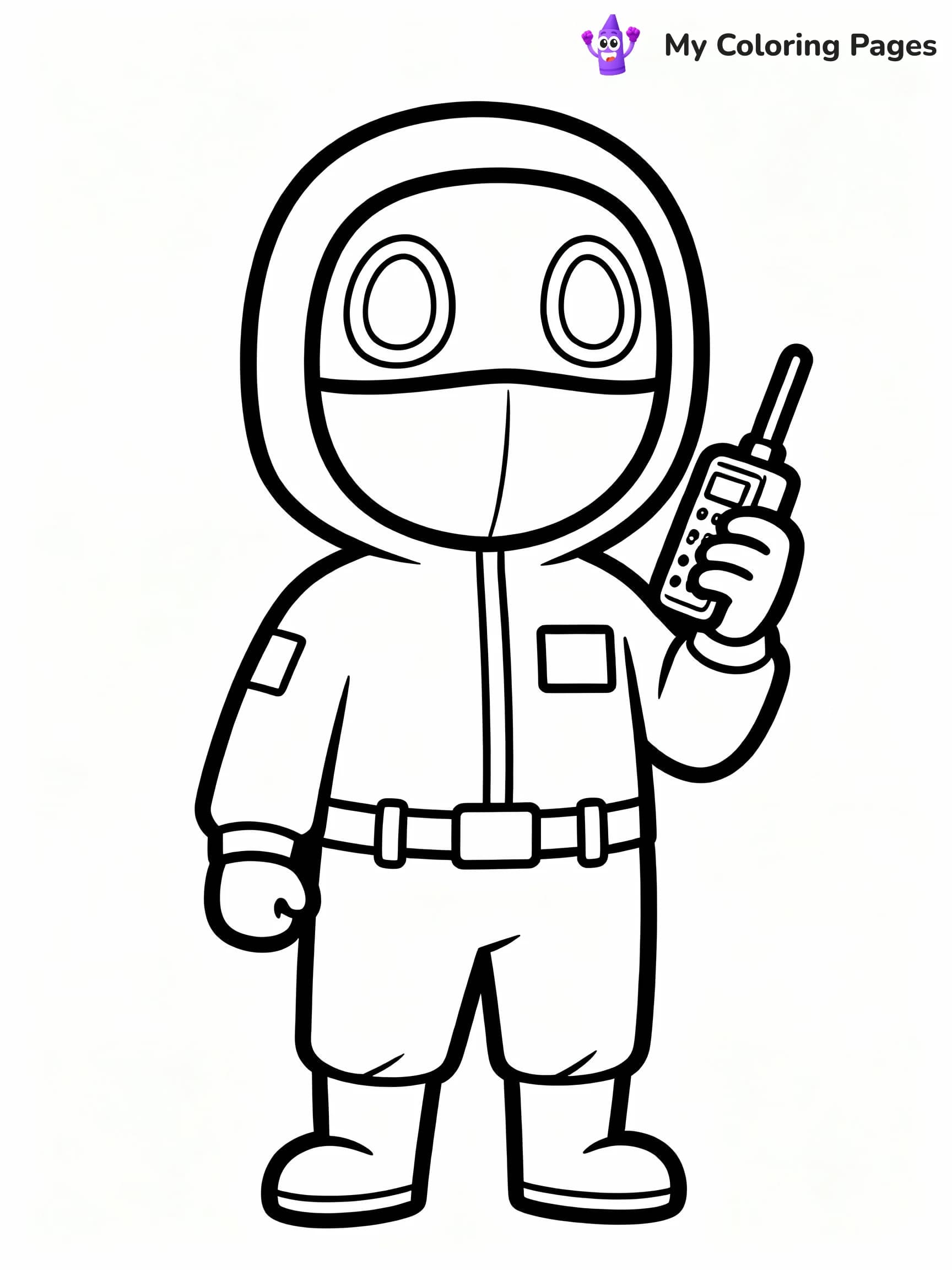 Squid Game Coloring Pages - 24