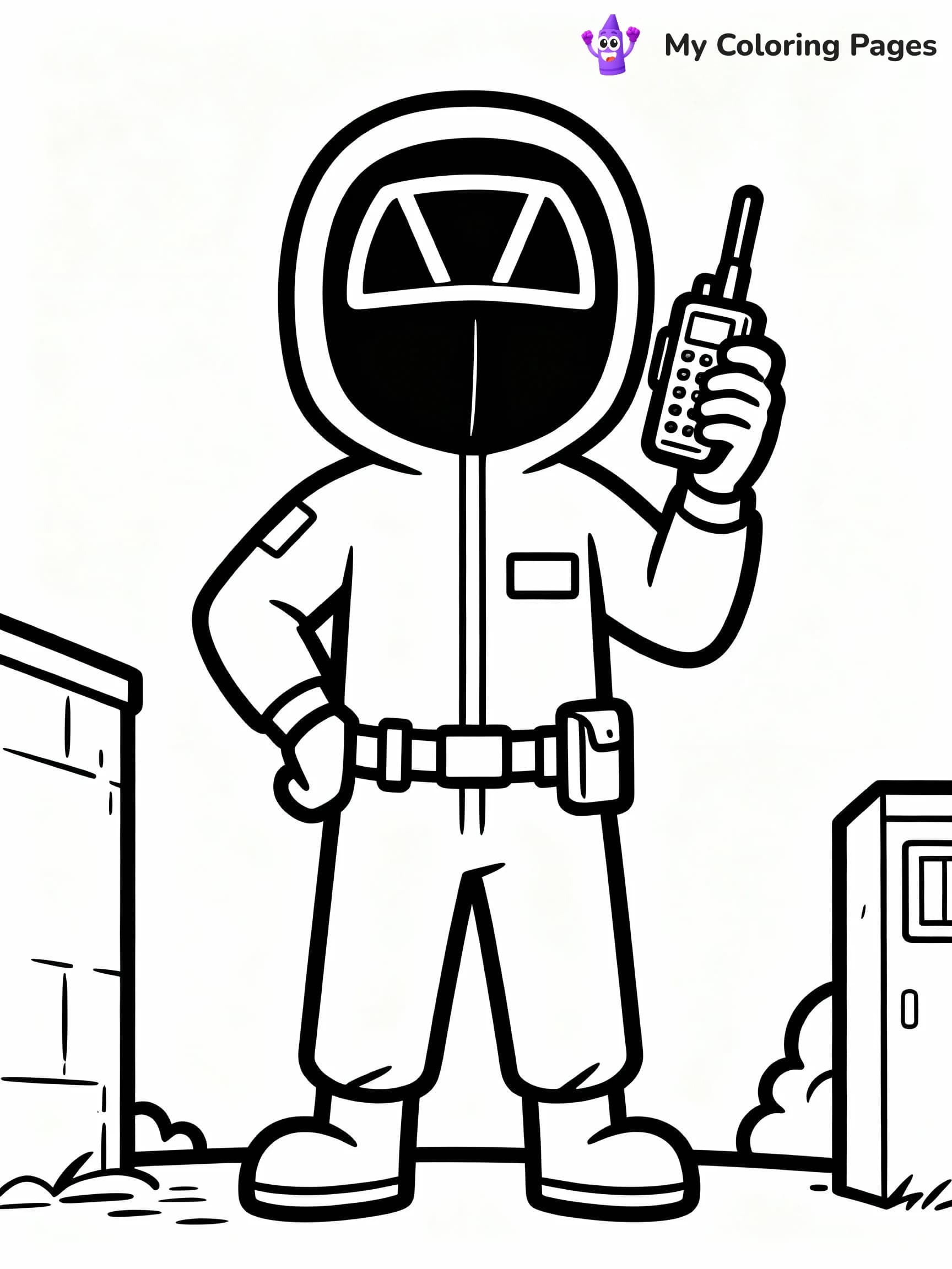 Squid Game Coloring Pages - 23