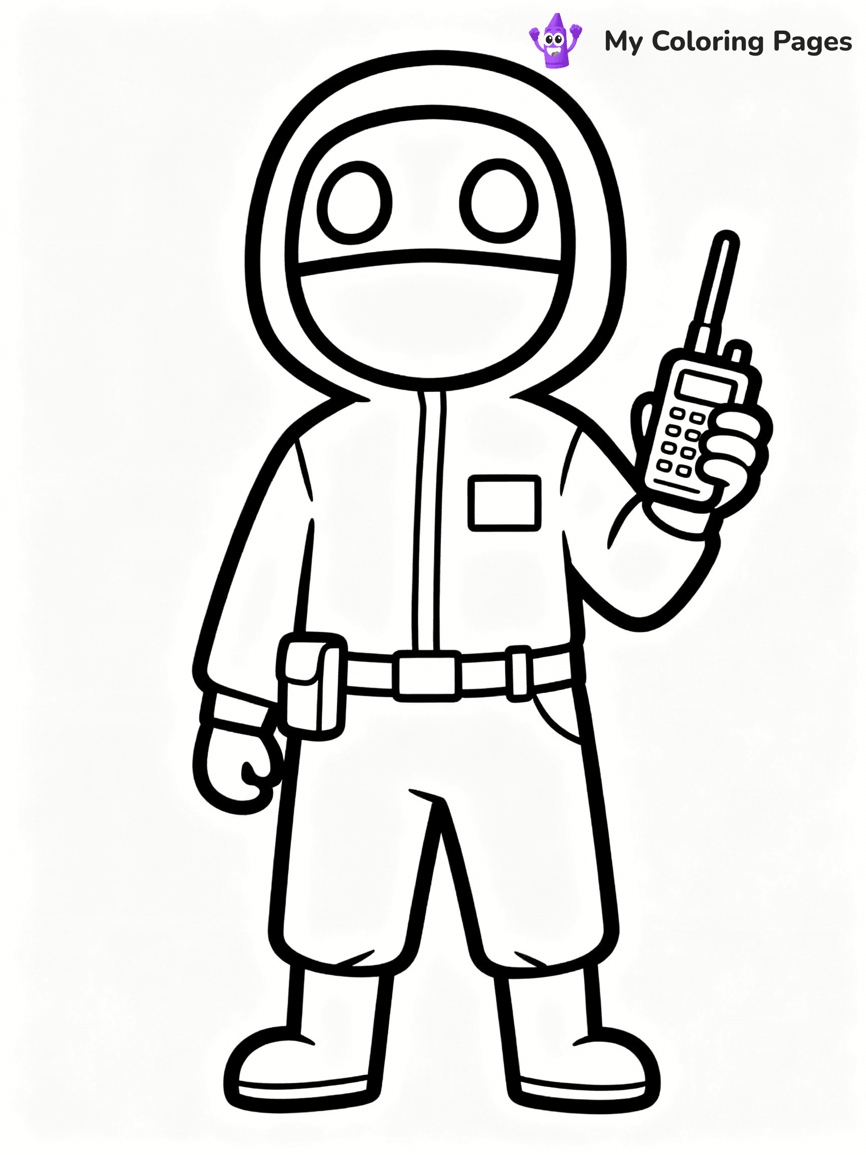 Squid Game Coloring Pages - 10