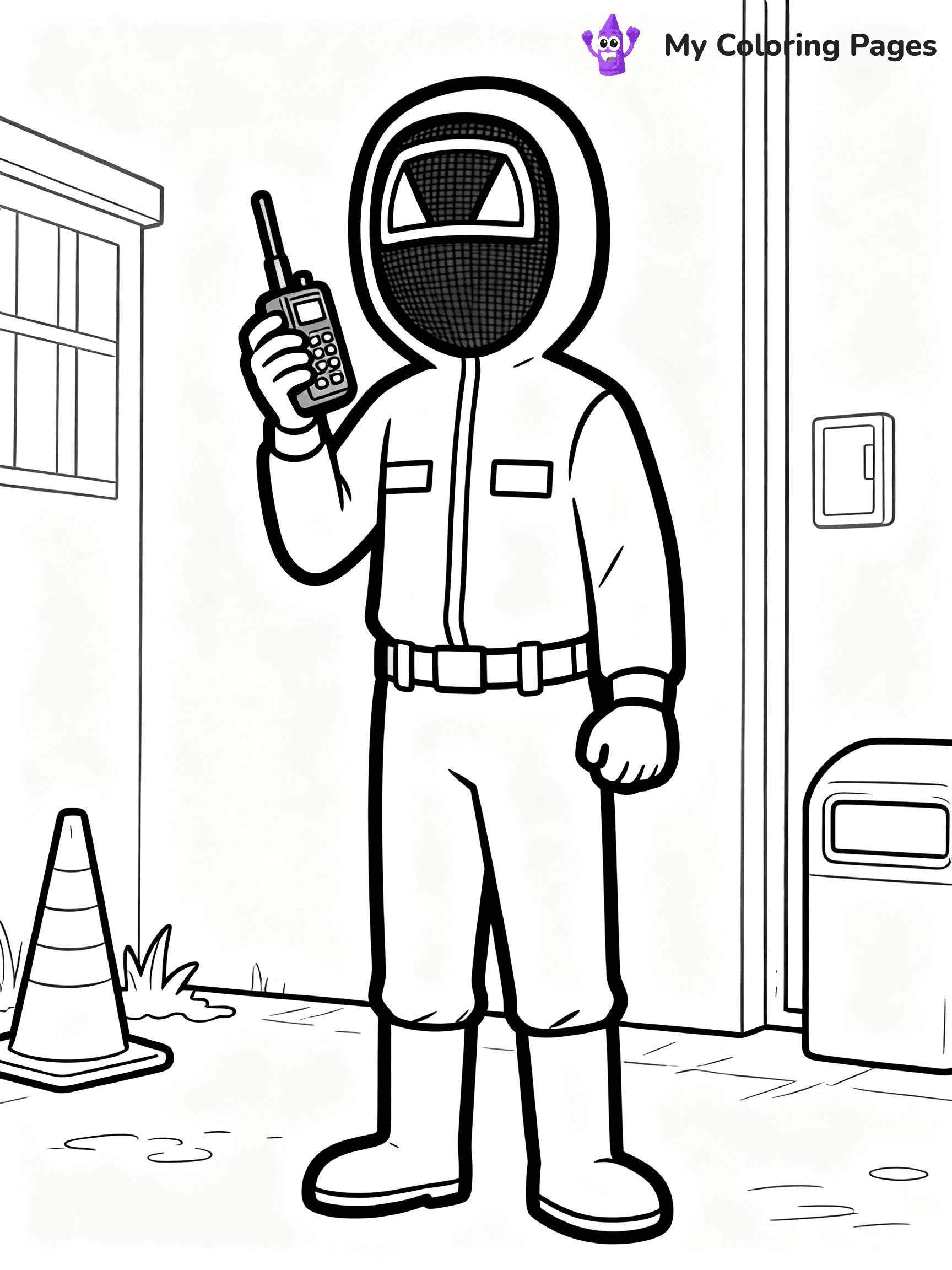 Squid Game Coloring Pages - 5