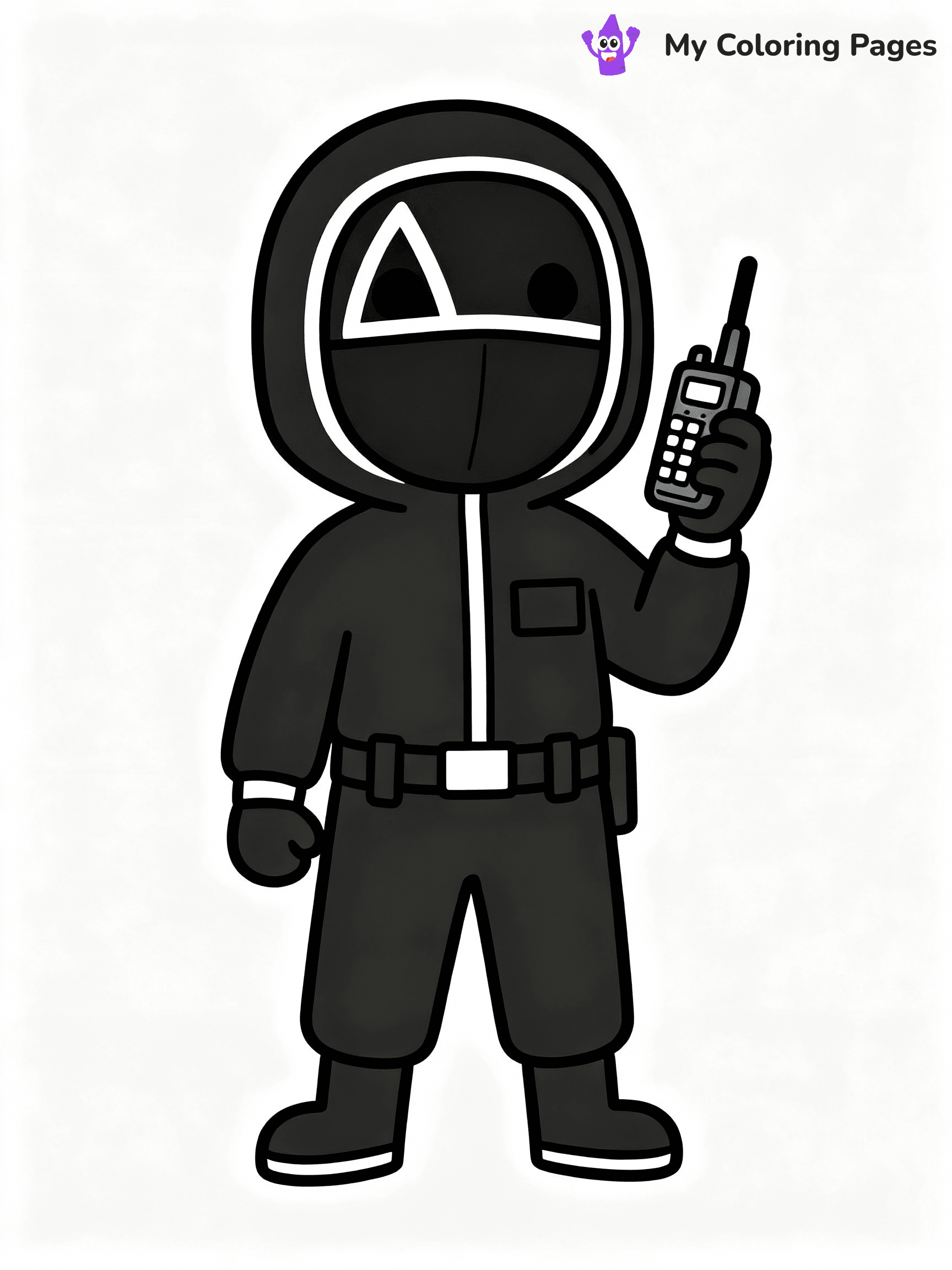 Squid Game Coloring Pages - 3