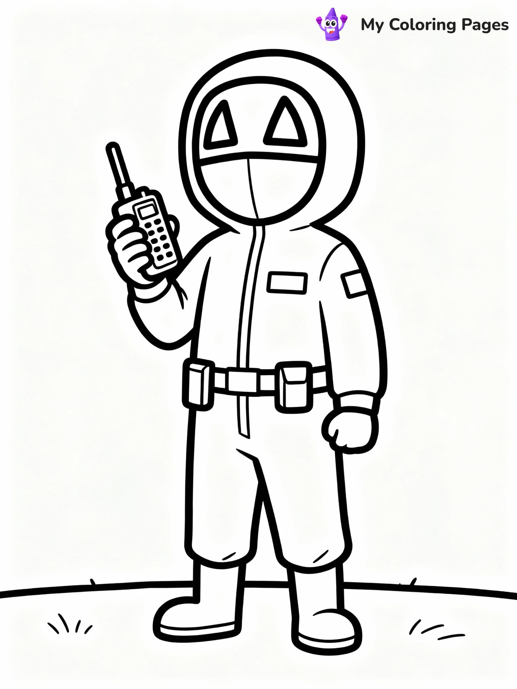Squid Game Coloring Pages - 13