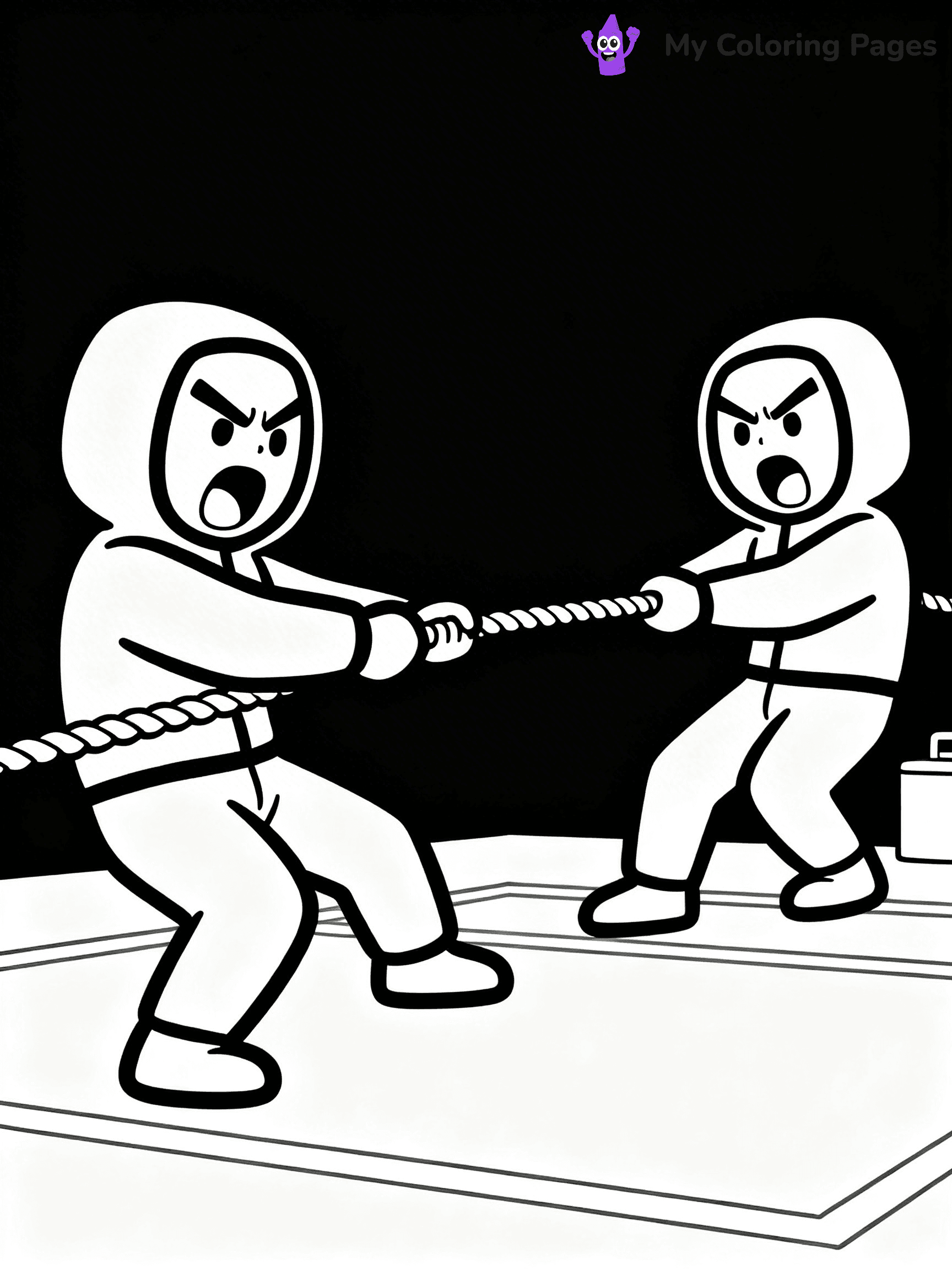 Squid Game Coloring Pages - 12