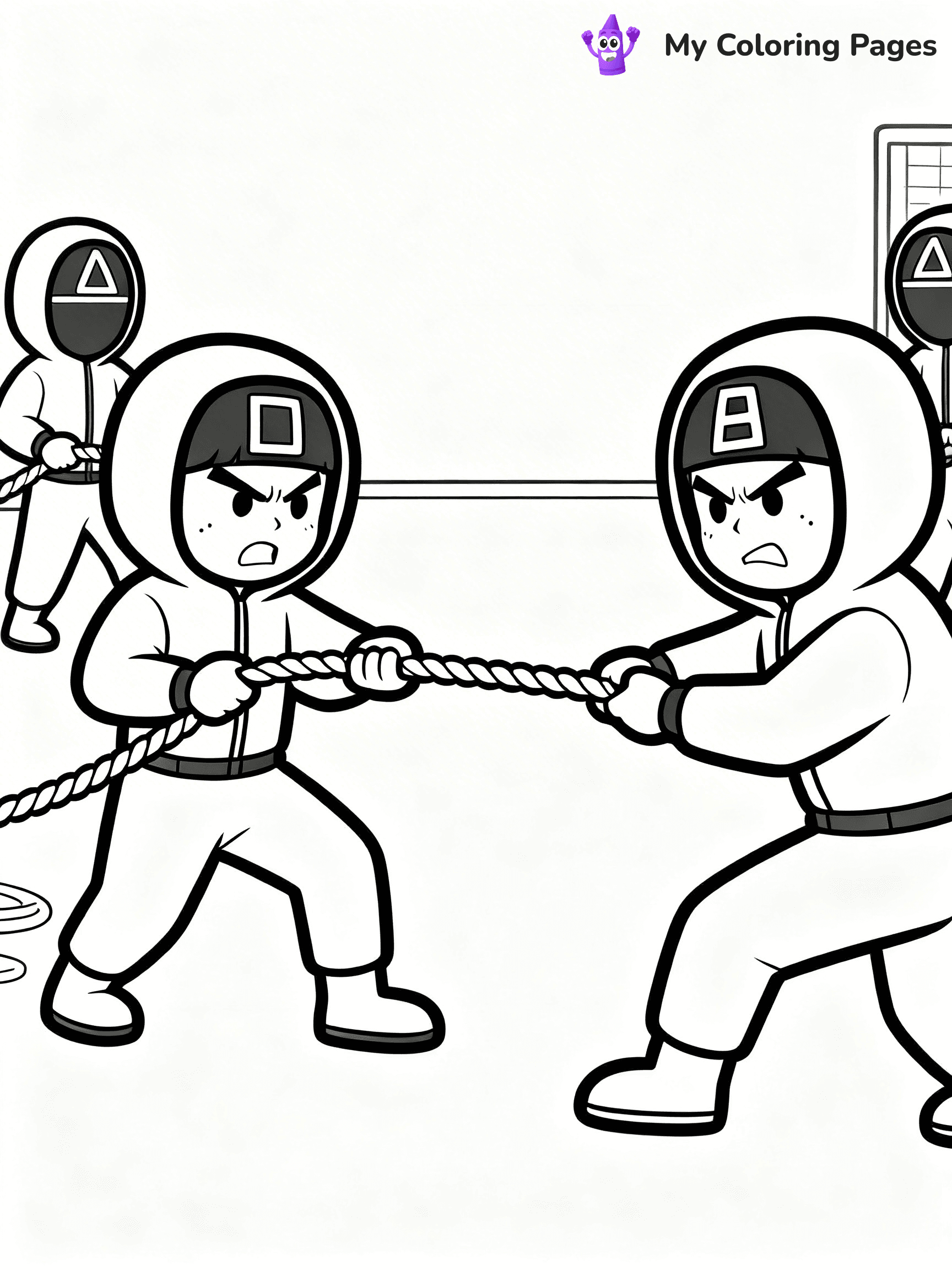 Squid Game Coloring Pages - 11