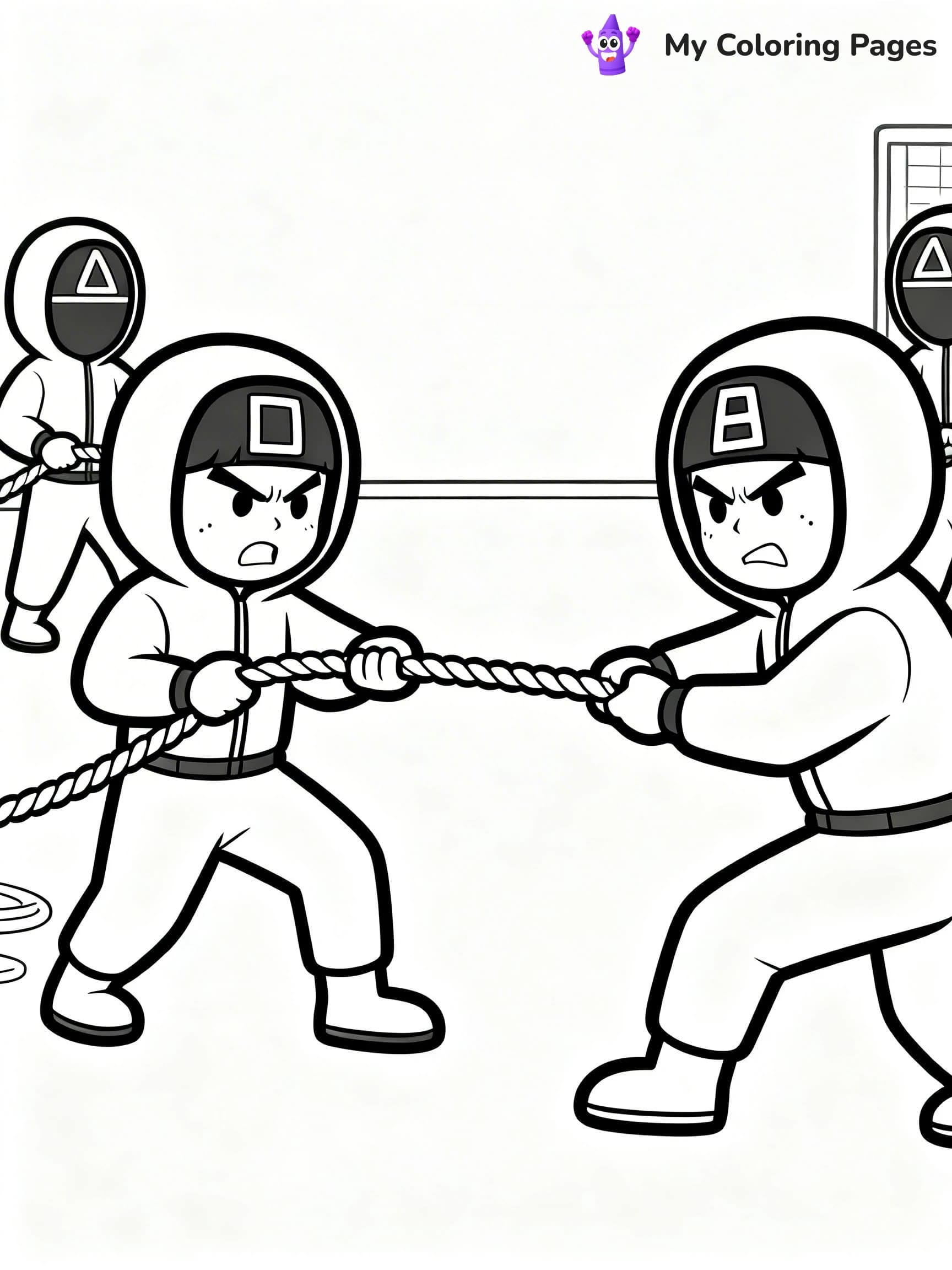 Squid Game Coloring Pages - 11