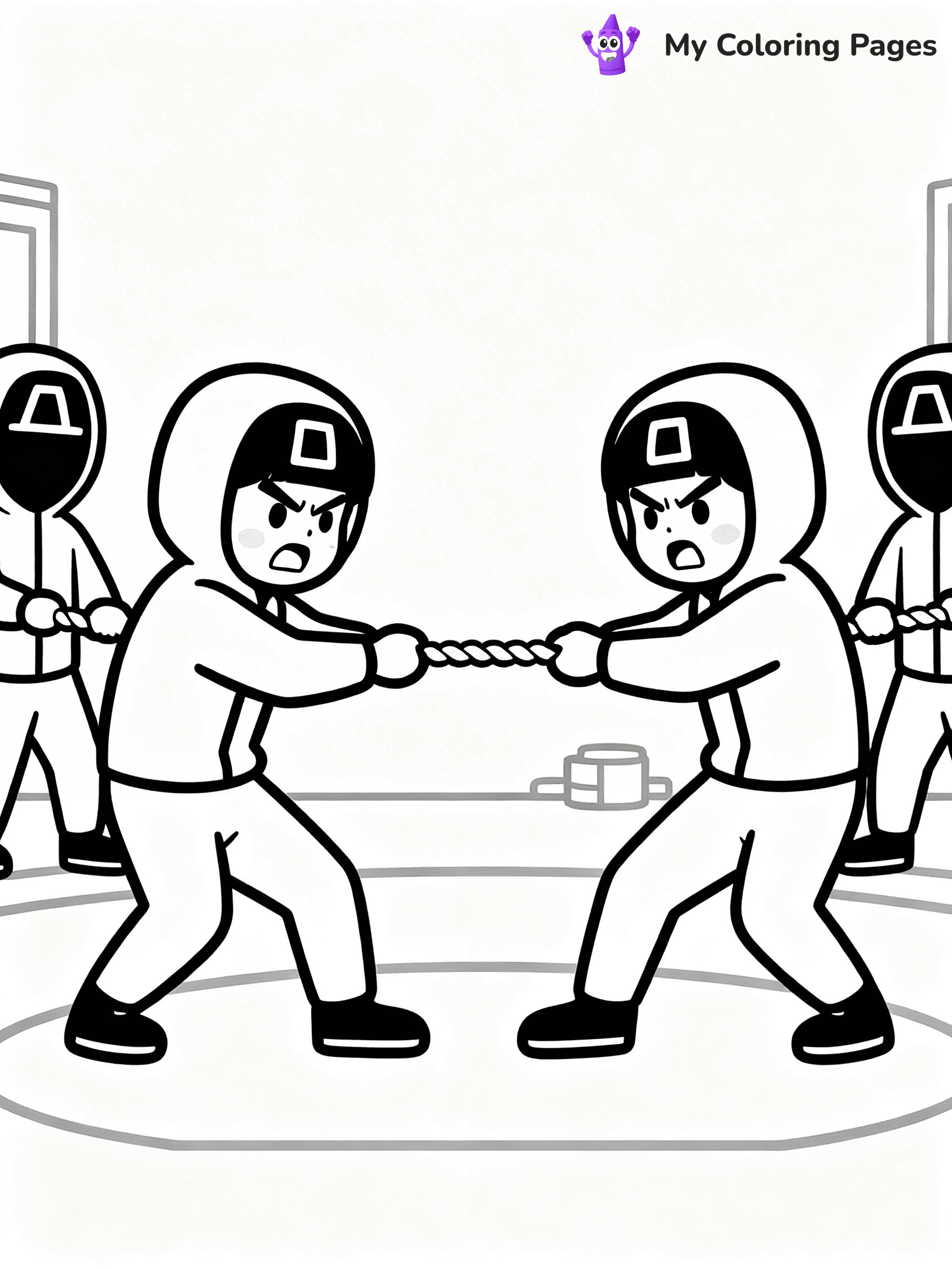 Squid Game Coloring Pages - 10