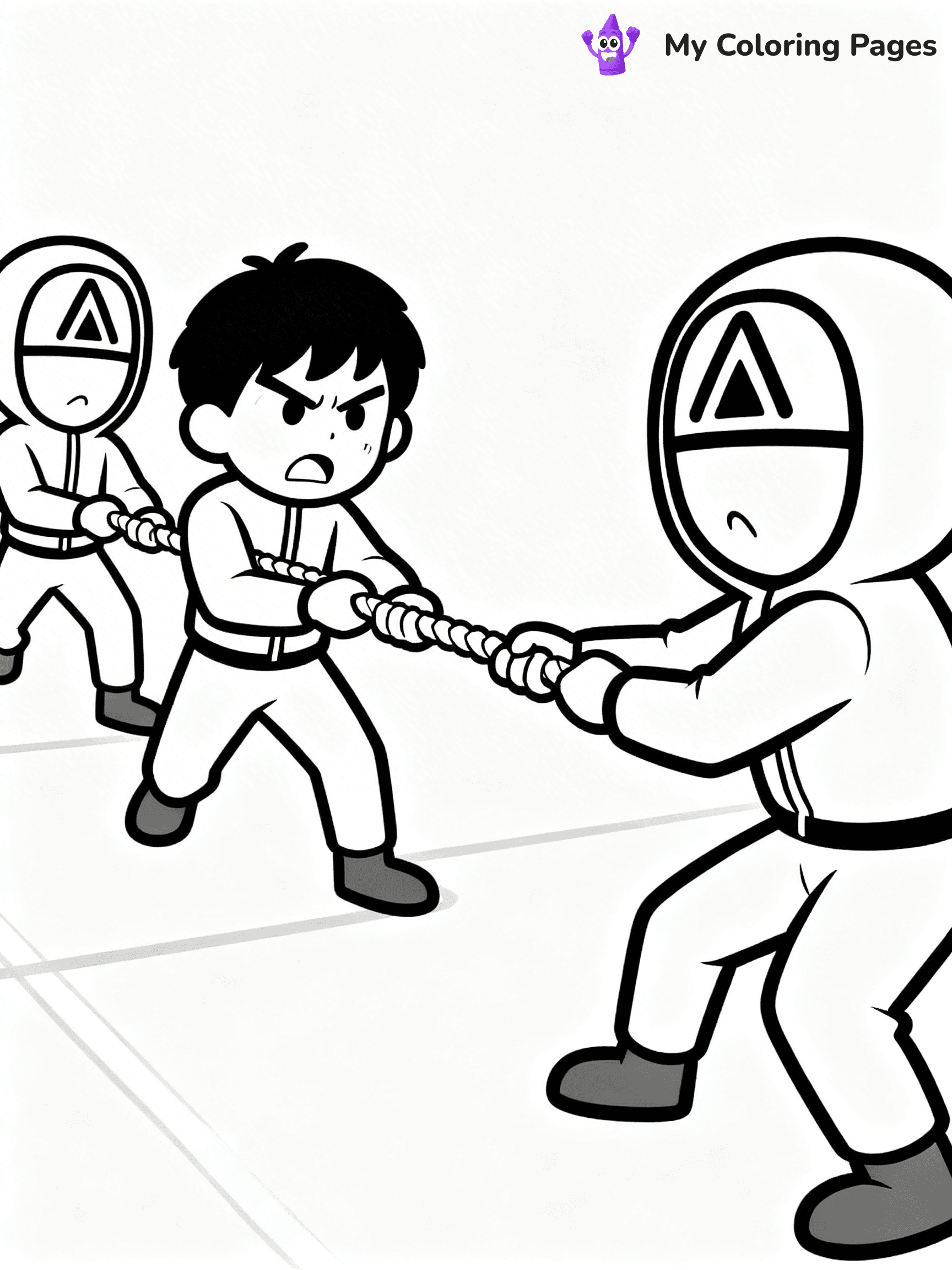 Squid Game Coloring Pages - 9