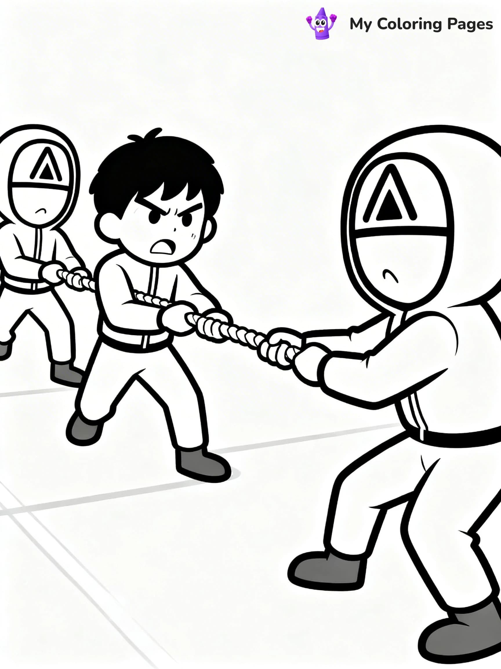 Squid Game Coloring Pages - 9