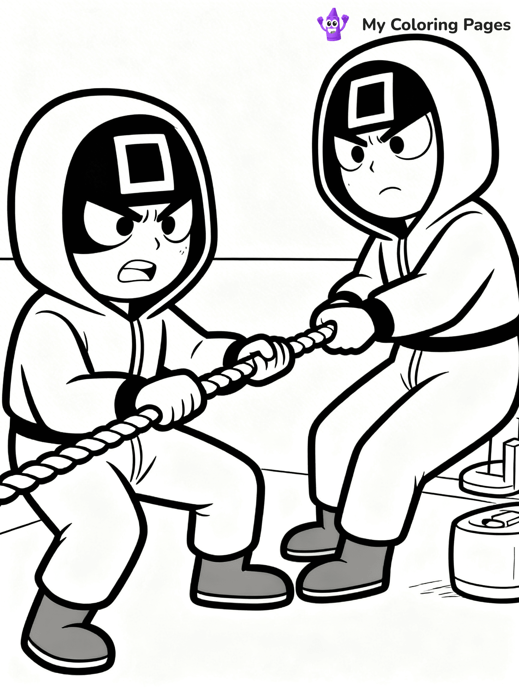 Squid Game Coloring Pages - 8