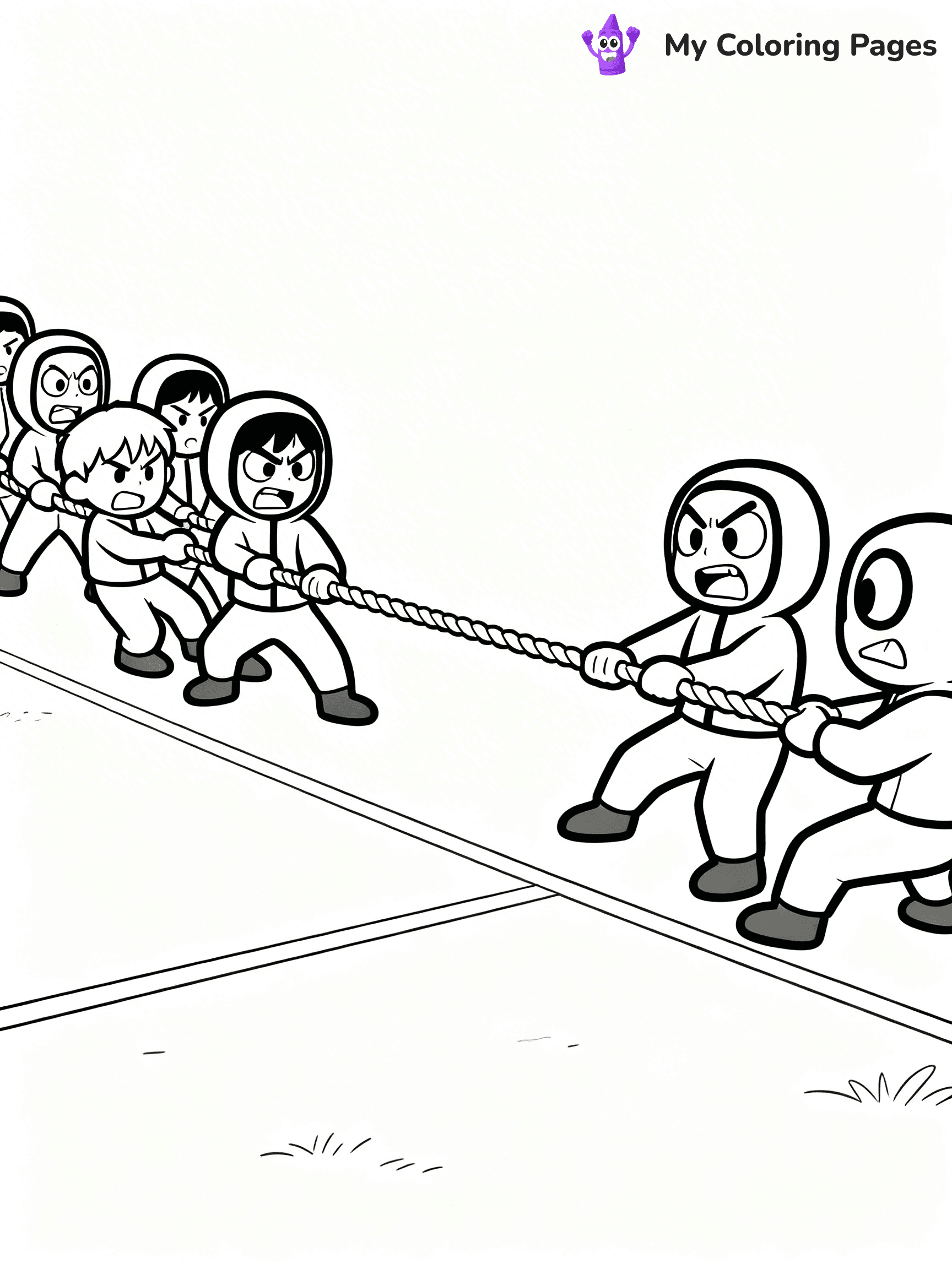 Squid Game Coloring Pages - 7