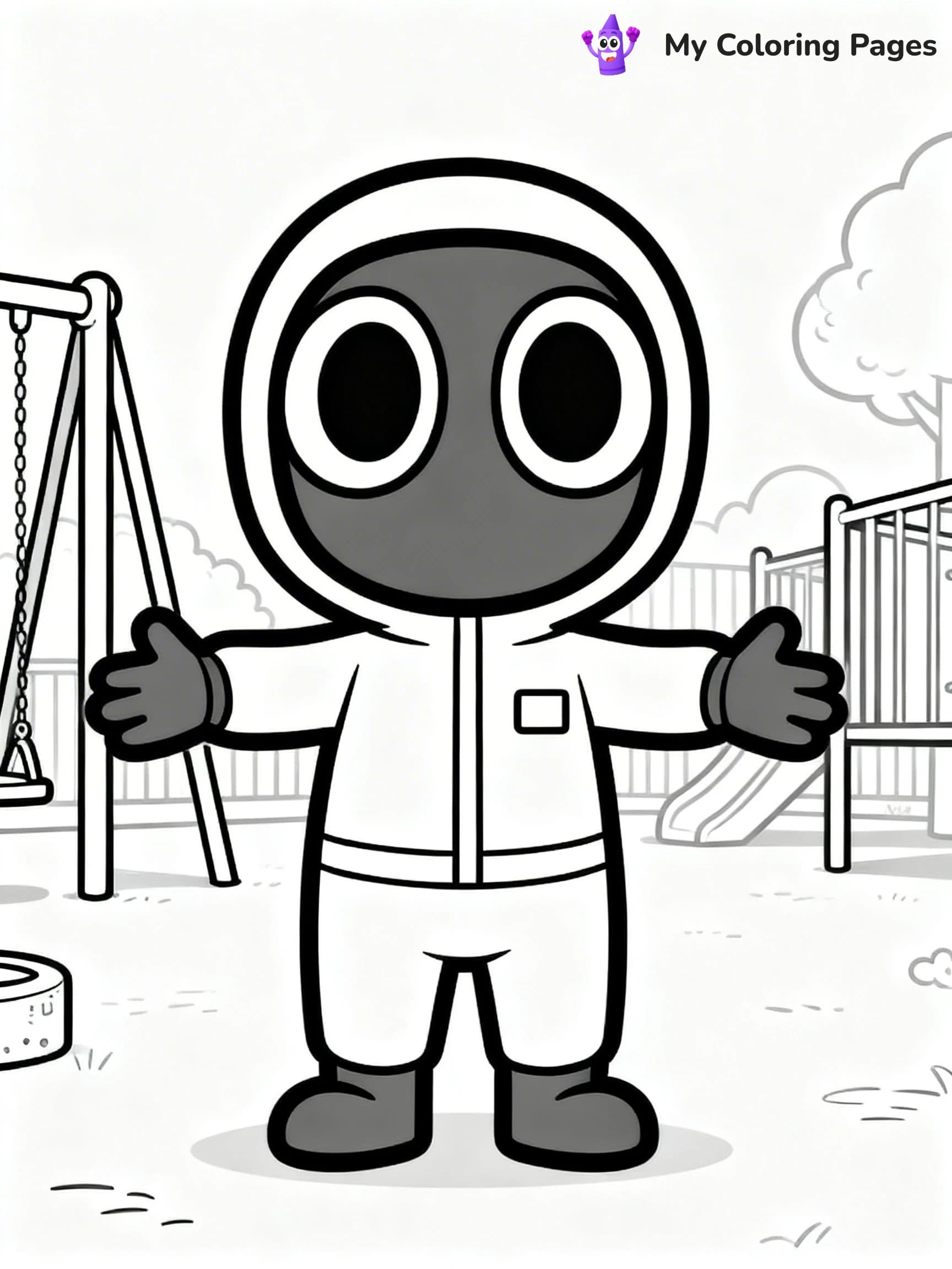 Squid Game Coloring Pages - 5