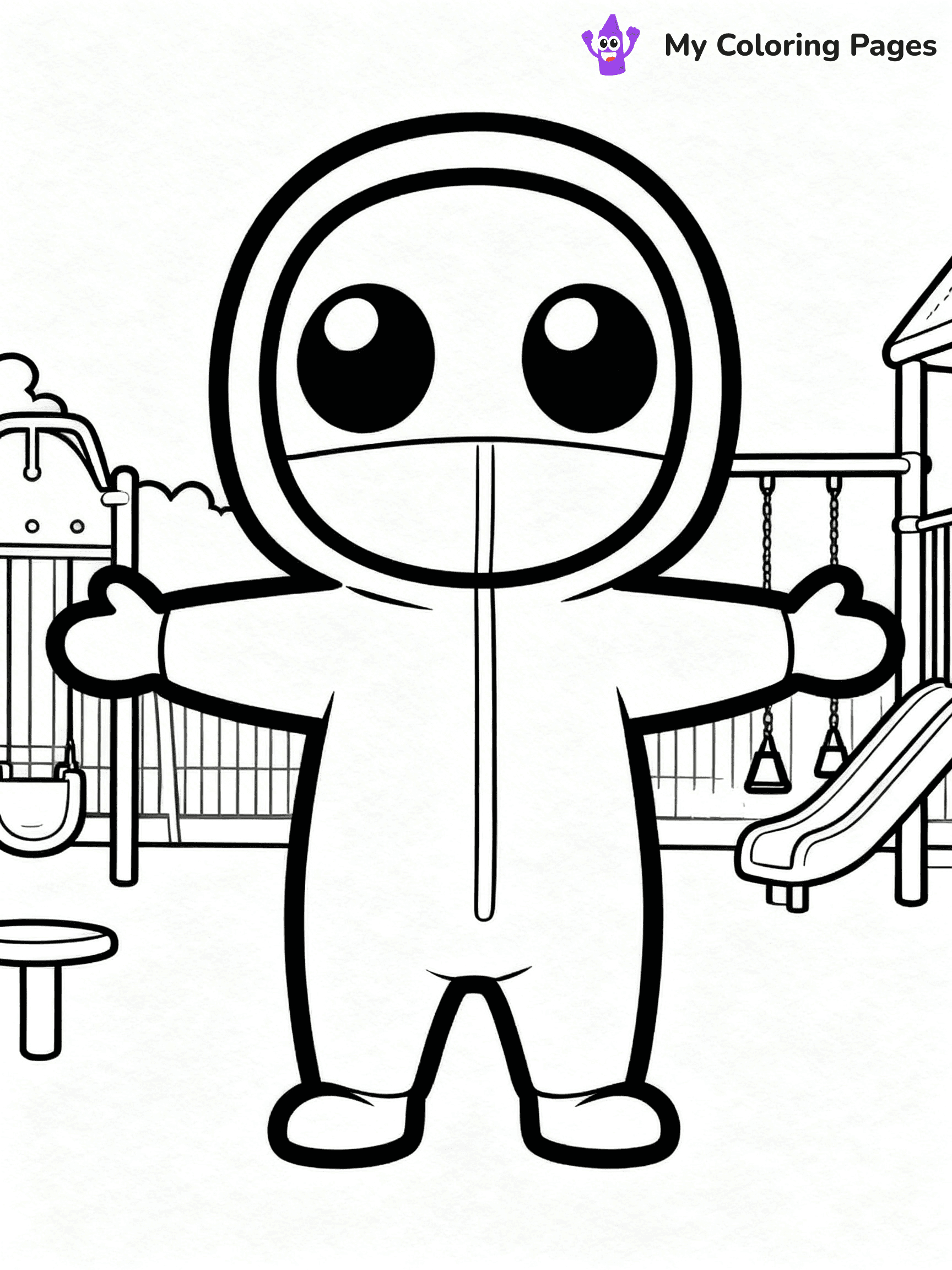 Squid Game Coloring Pages - 2