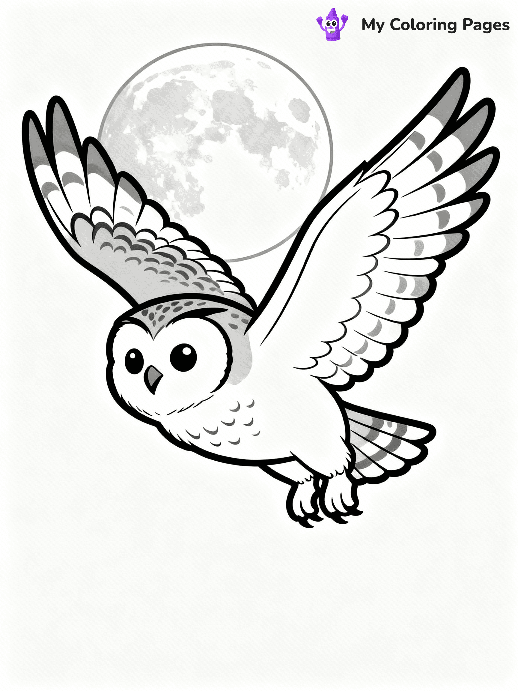 Owl Coloring Pages - 29