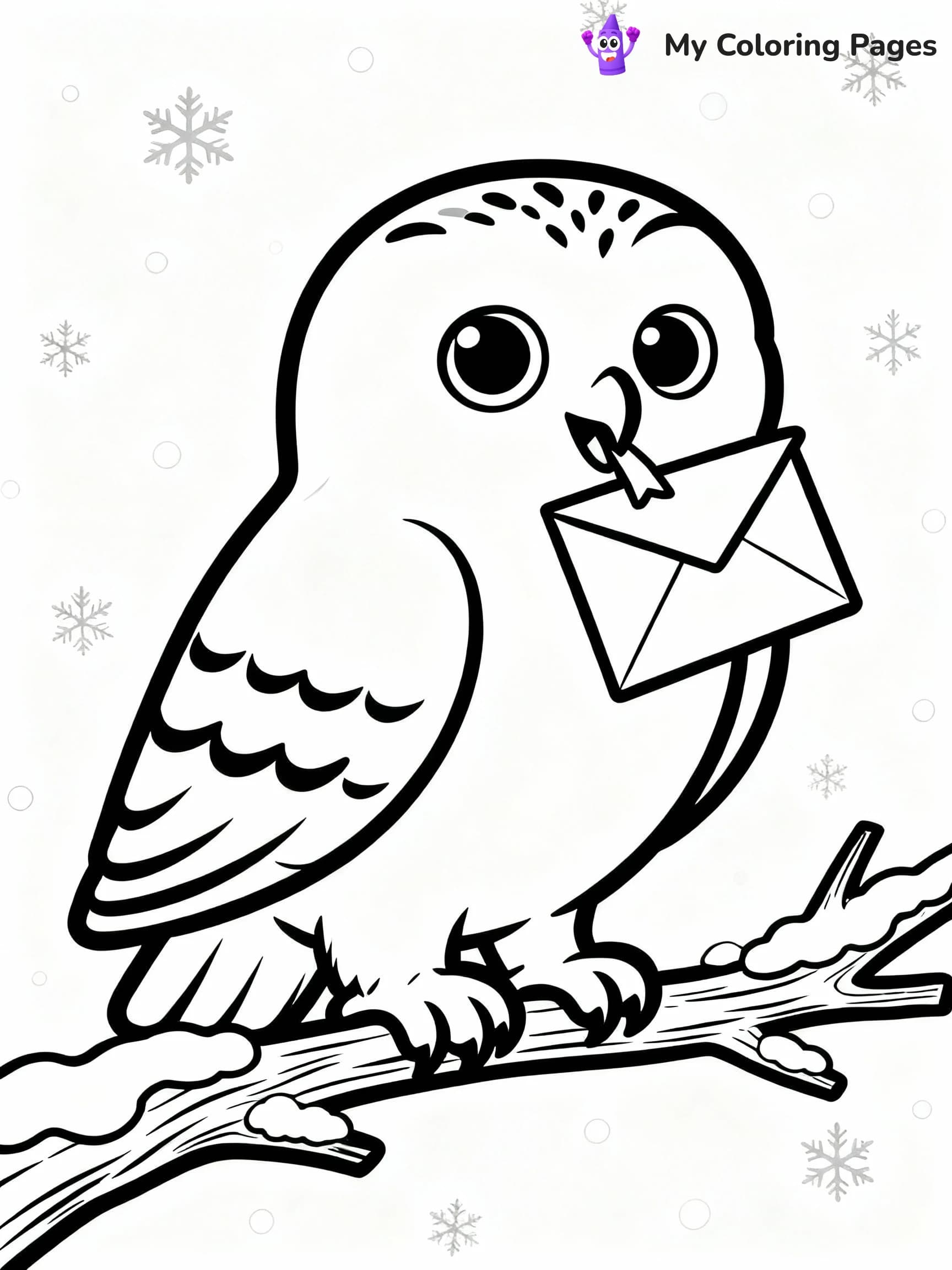 Owl Coloring Pages - 13