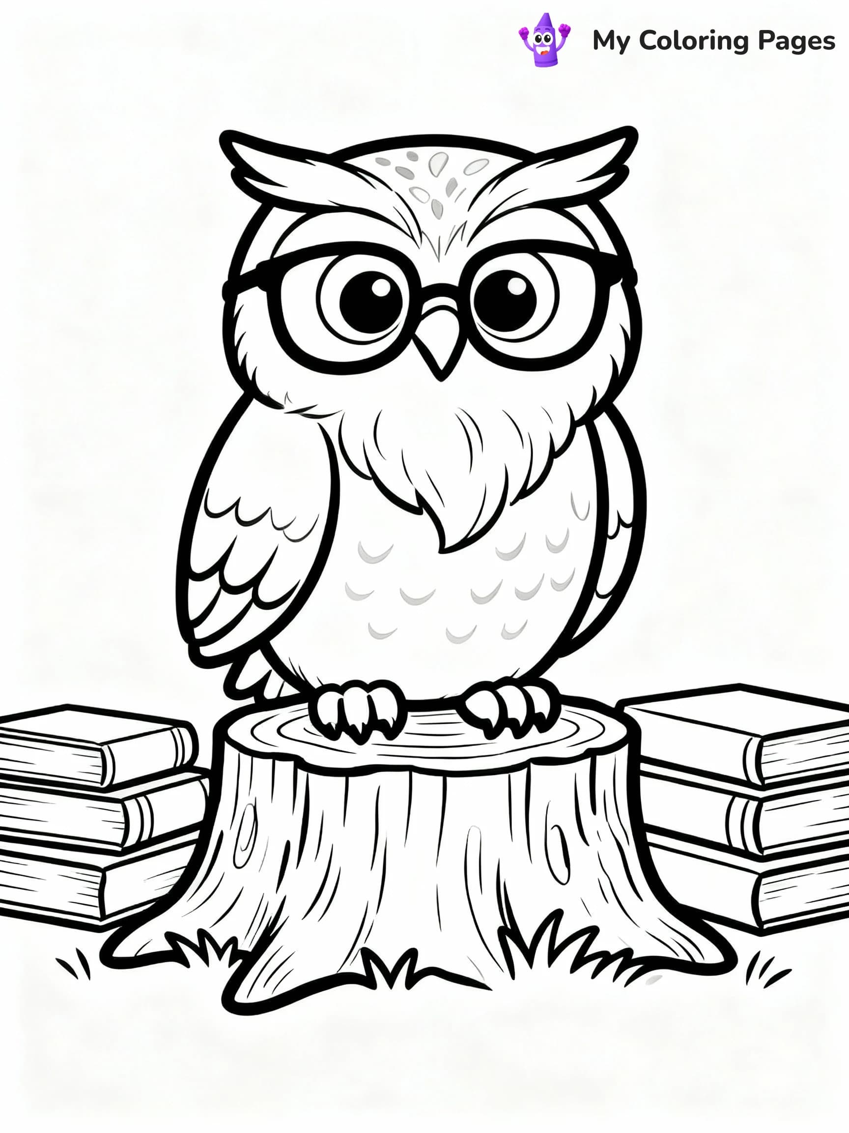 Owl Coloring Pages - 5