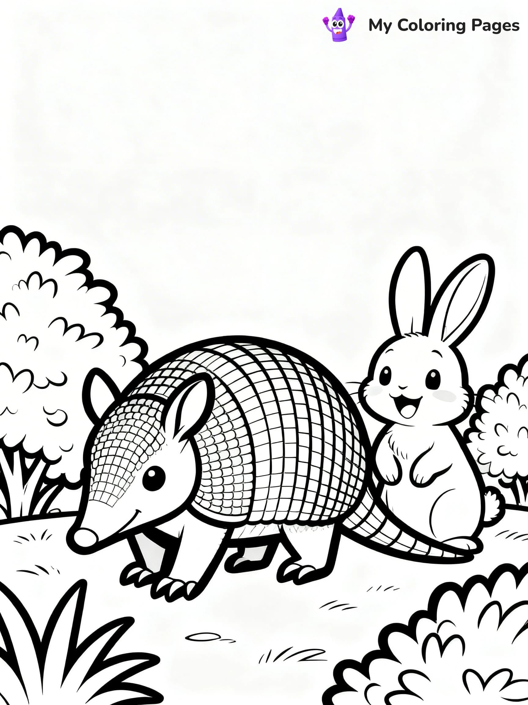 Armadillo Coloring Pages - 16