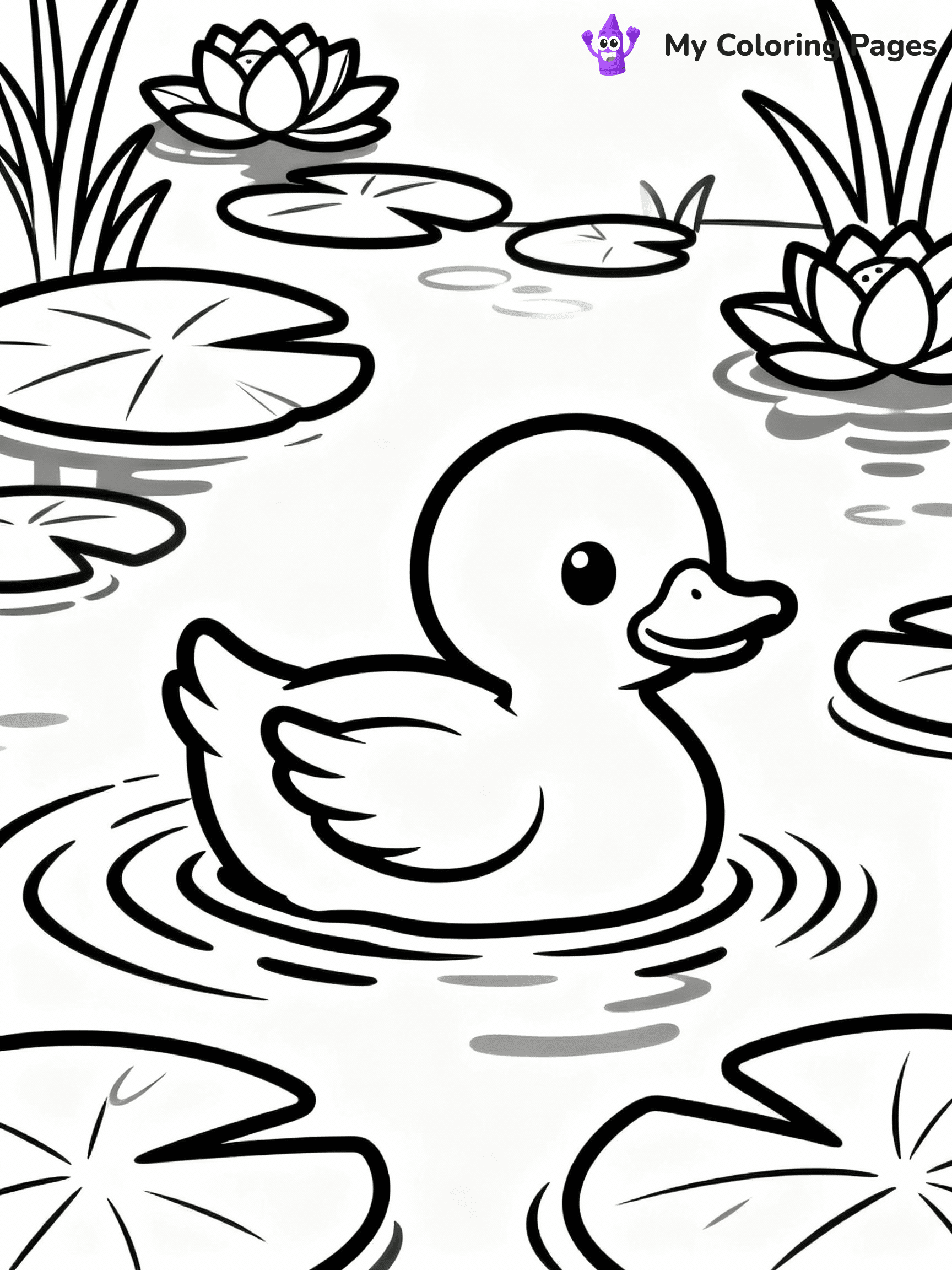 Cute Animal Coloring Pages - 48