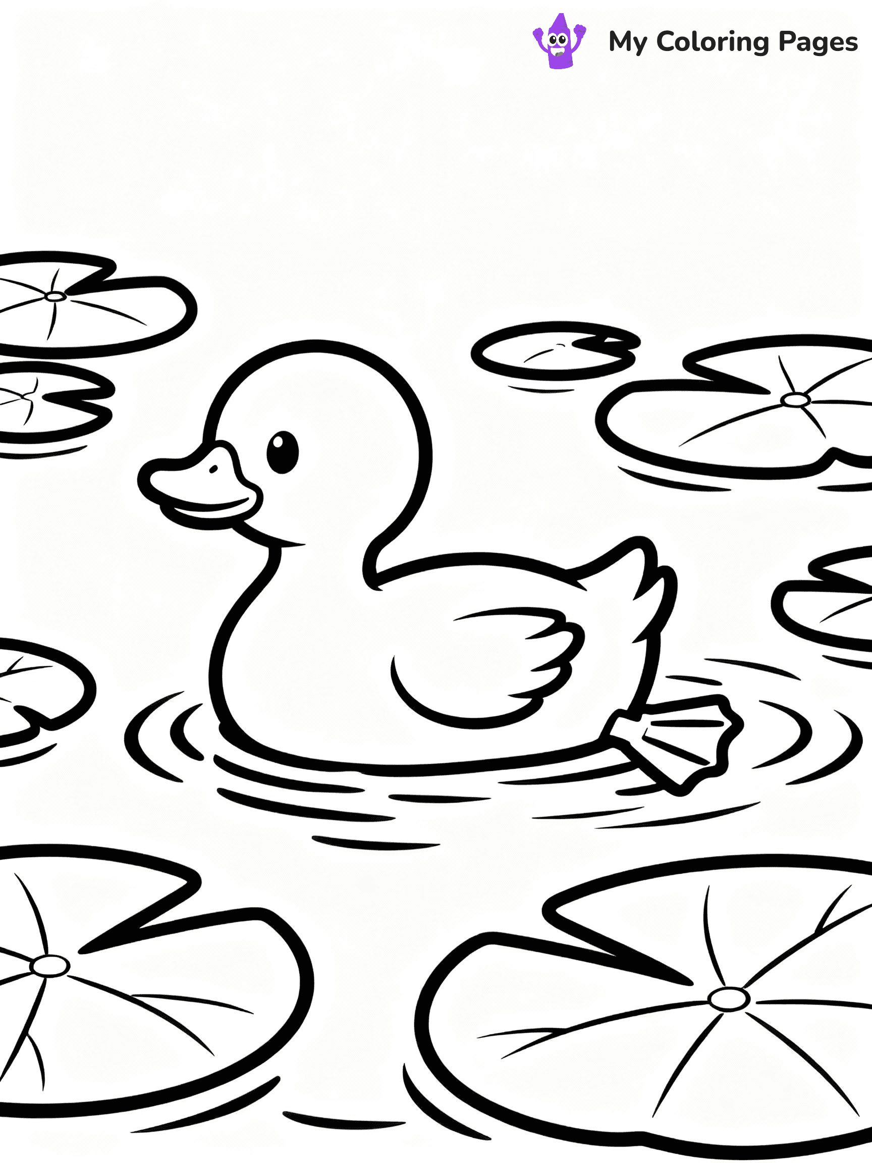 Cute Animal Coloring Pages - 46
