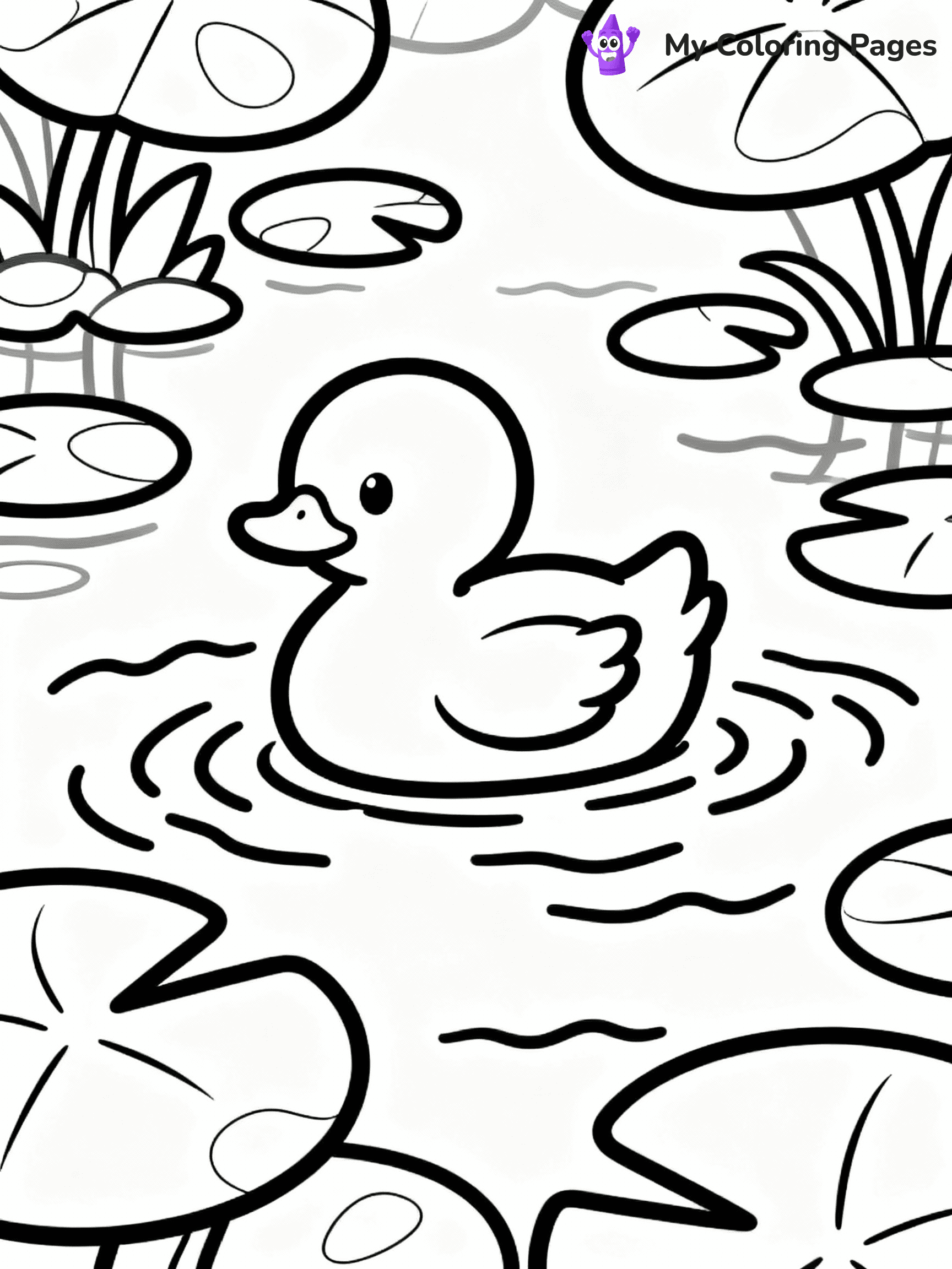 Cute Animal Coloring Pages - 44
