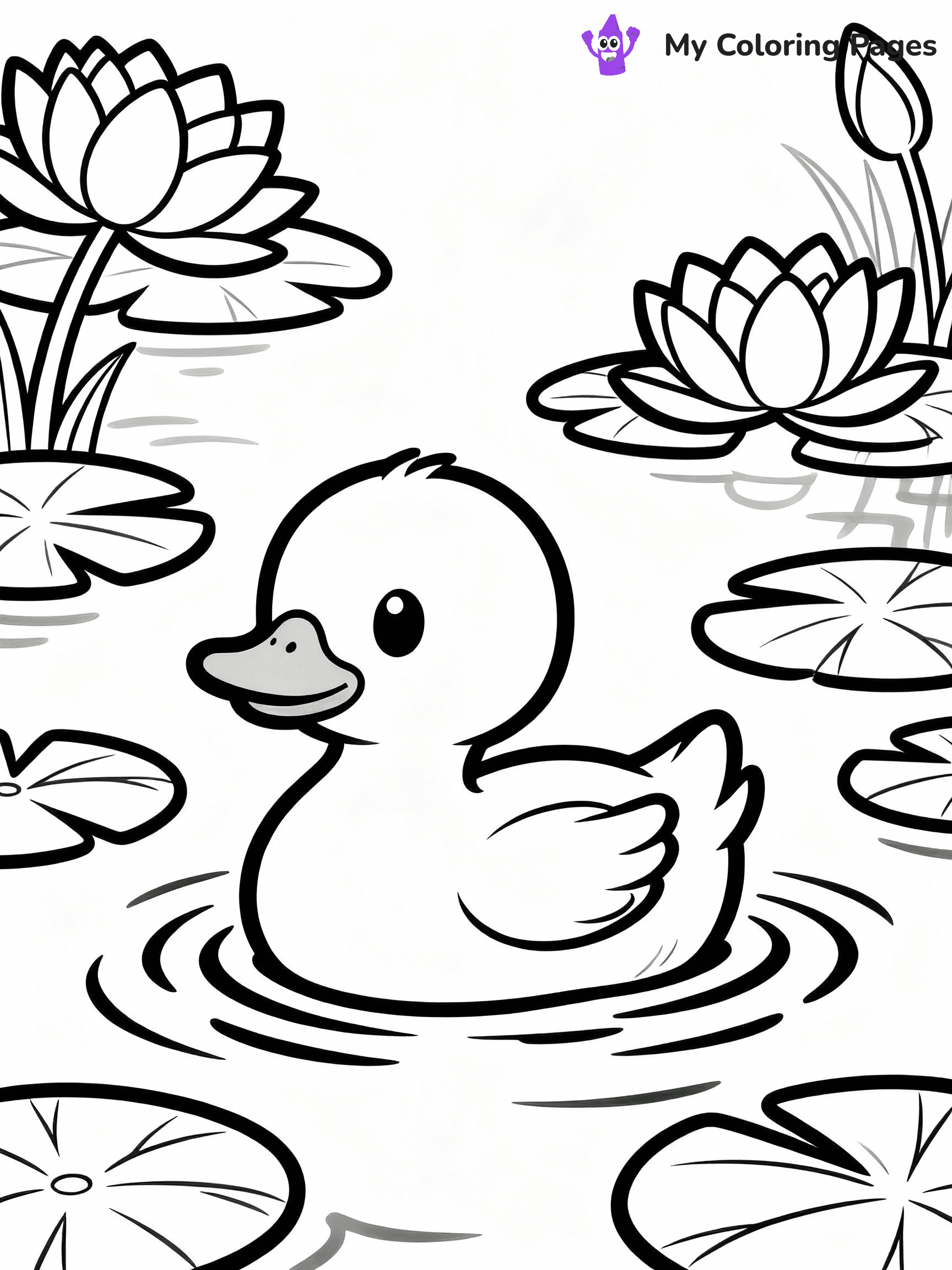 Cute Animal Coloring Pages - 42