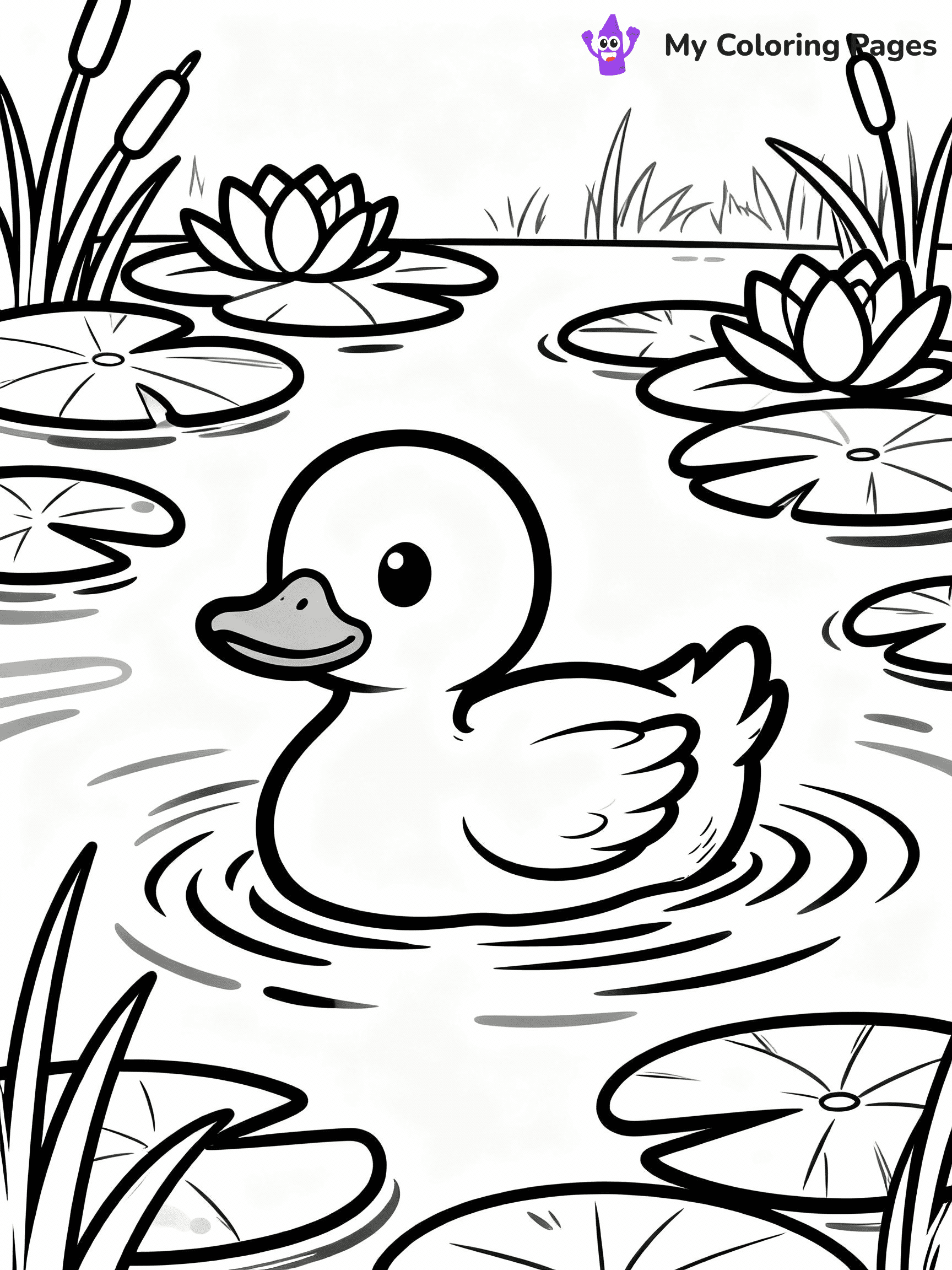Cute Animal Coloring Pages - 41