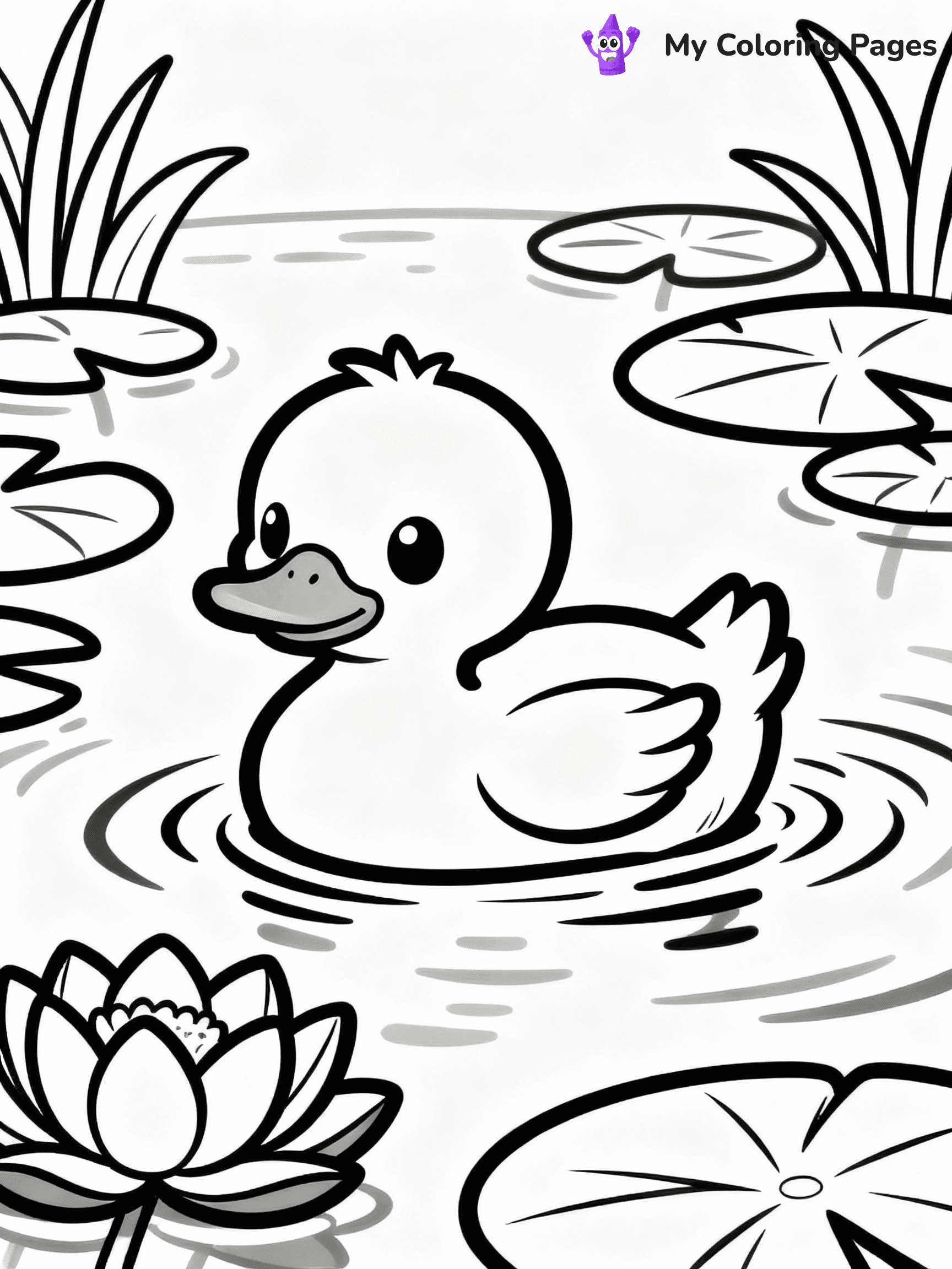 Cute Animal Coloring Pages - 40