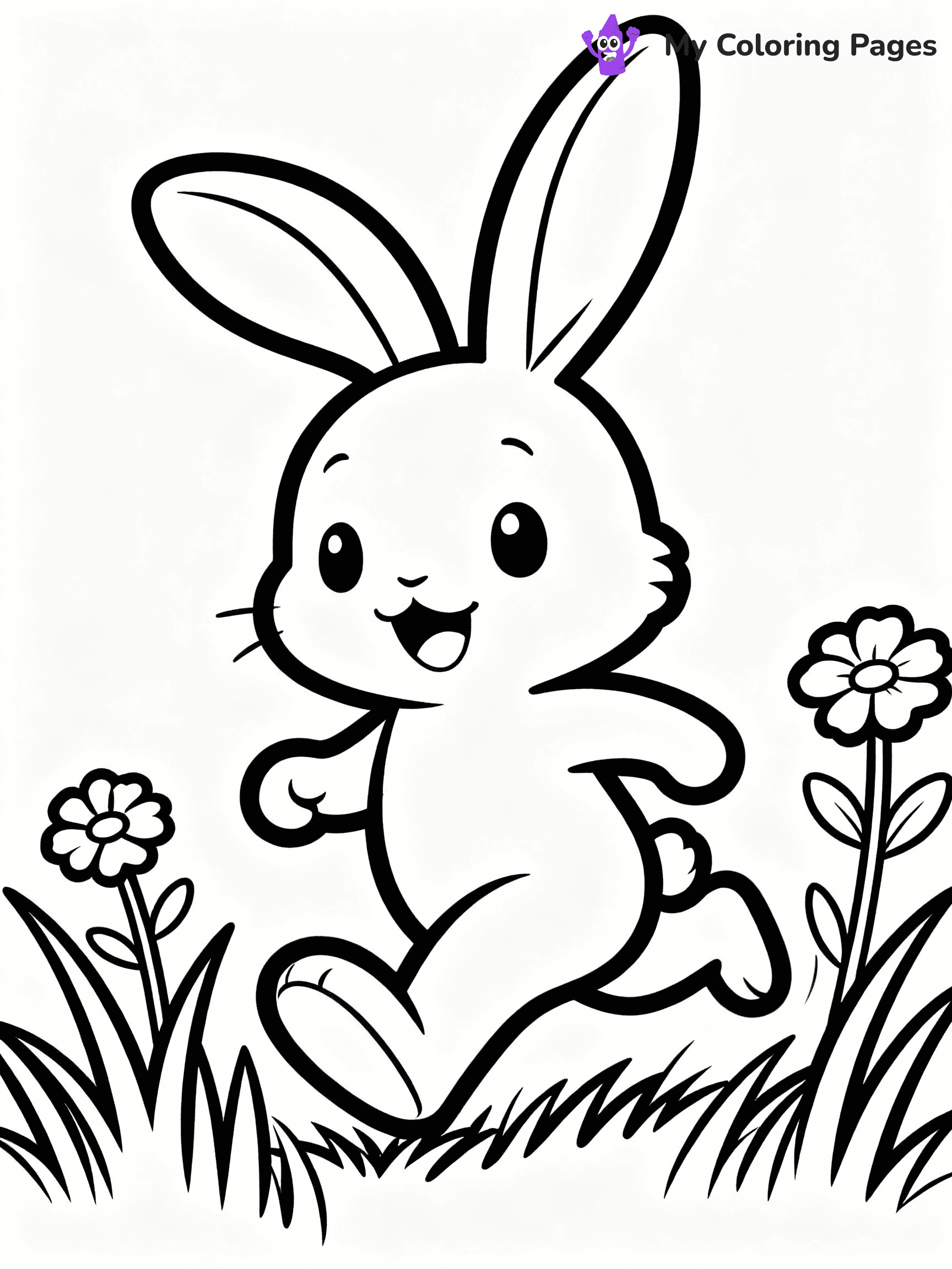 Cute Animal Coloring Pages - 37