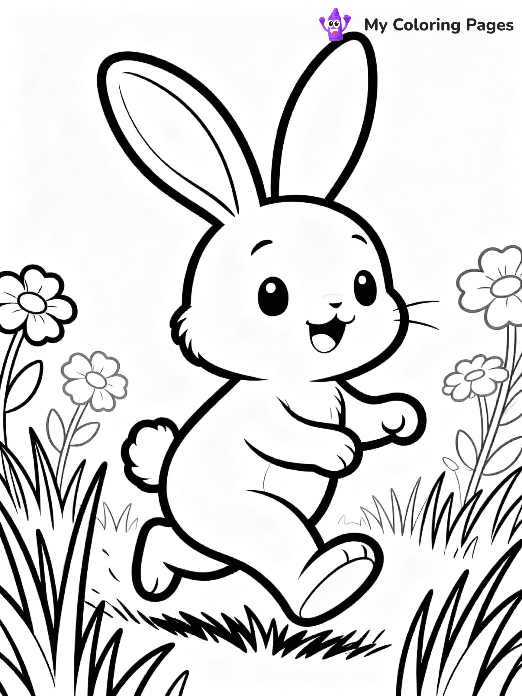 Cute Animal Coloring Pages - 36
