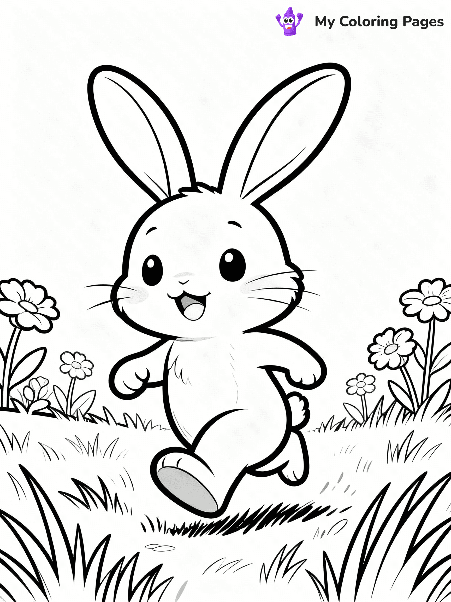 Cute Animal Coloring Pages - 35