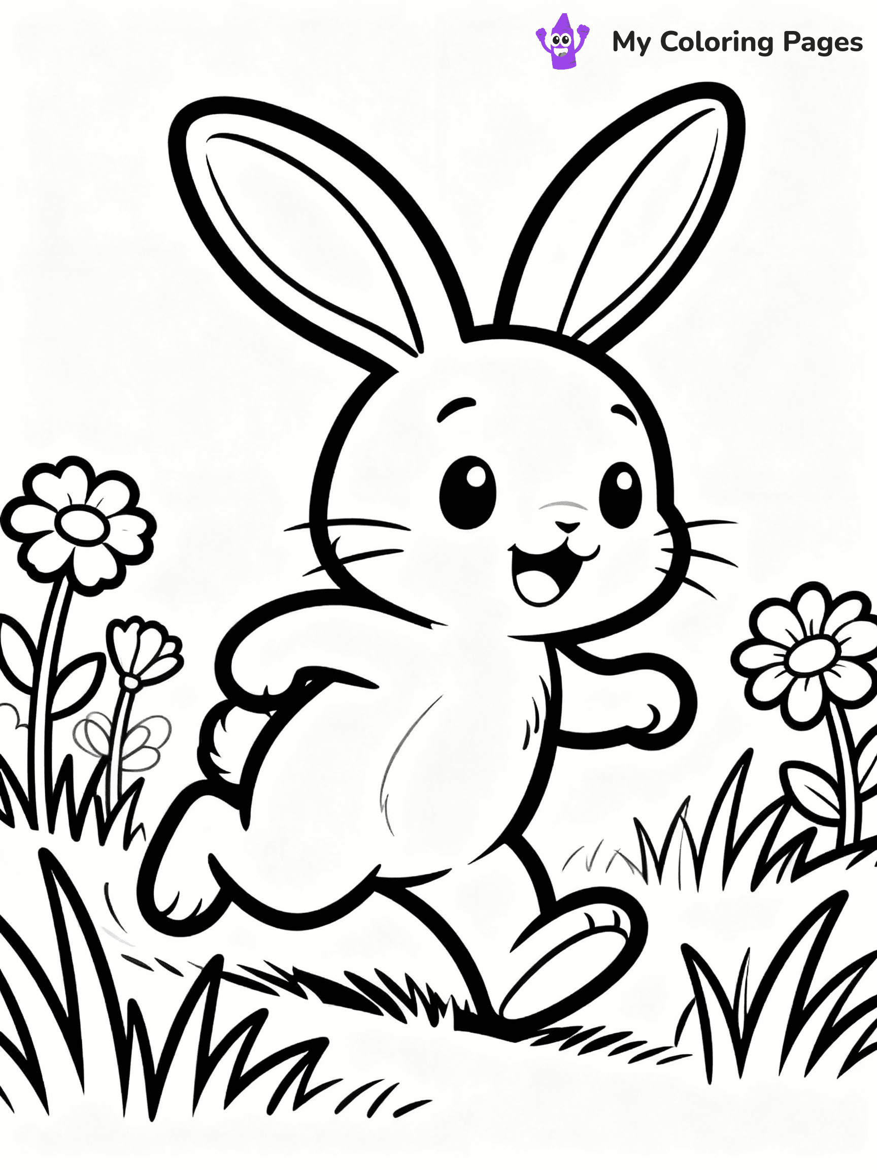 Cute Animal Coloring Pages - 33