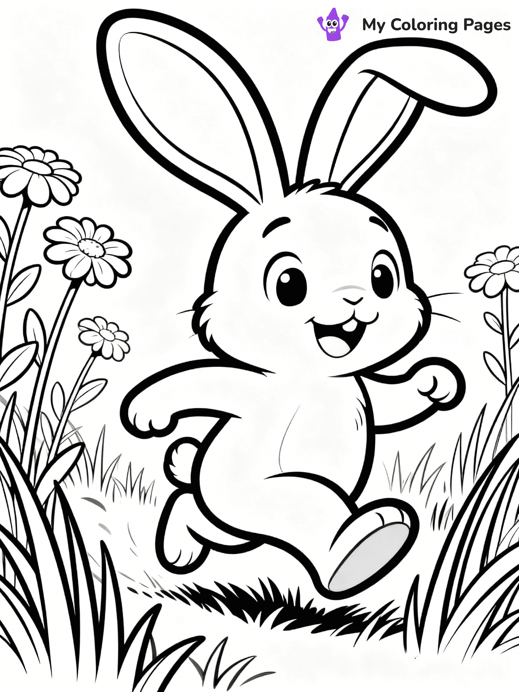 Cute Animal Coloring Pages - 32