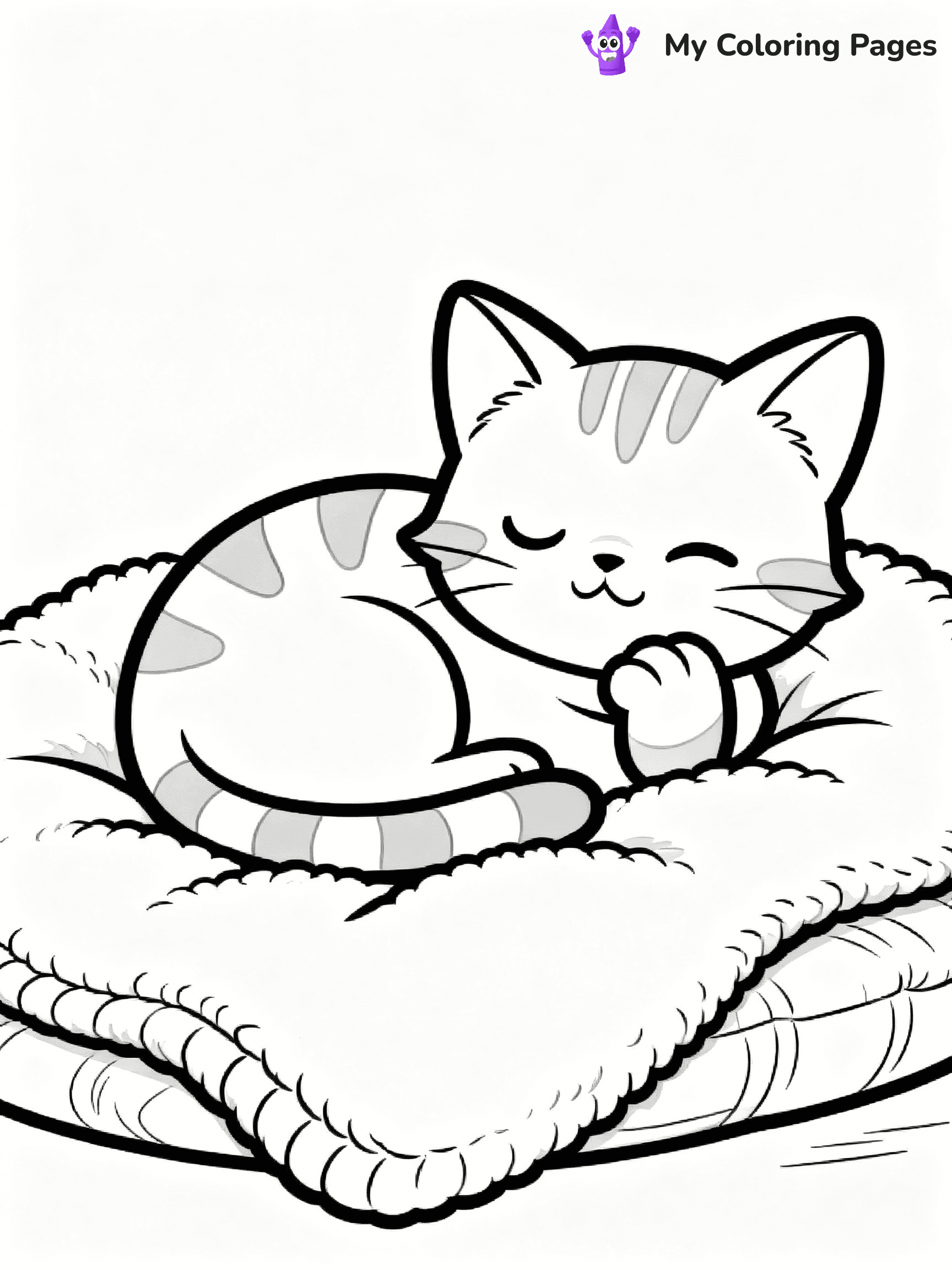 Cute Animal Coloring Pages - 25