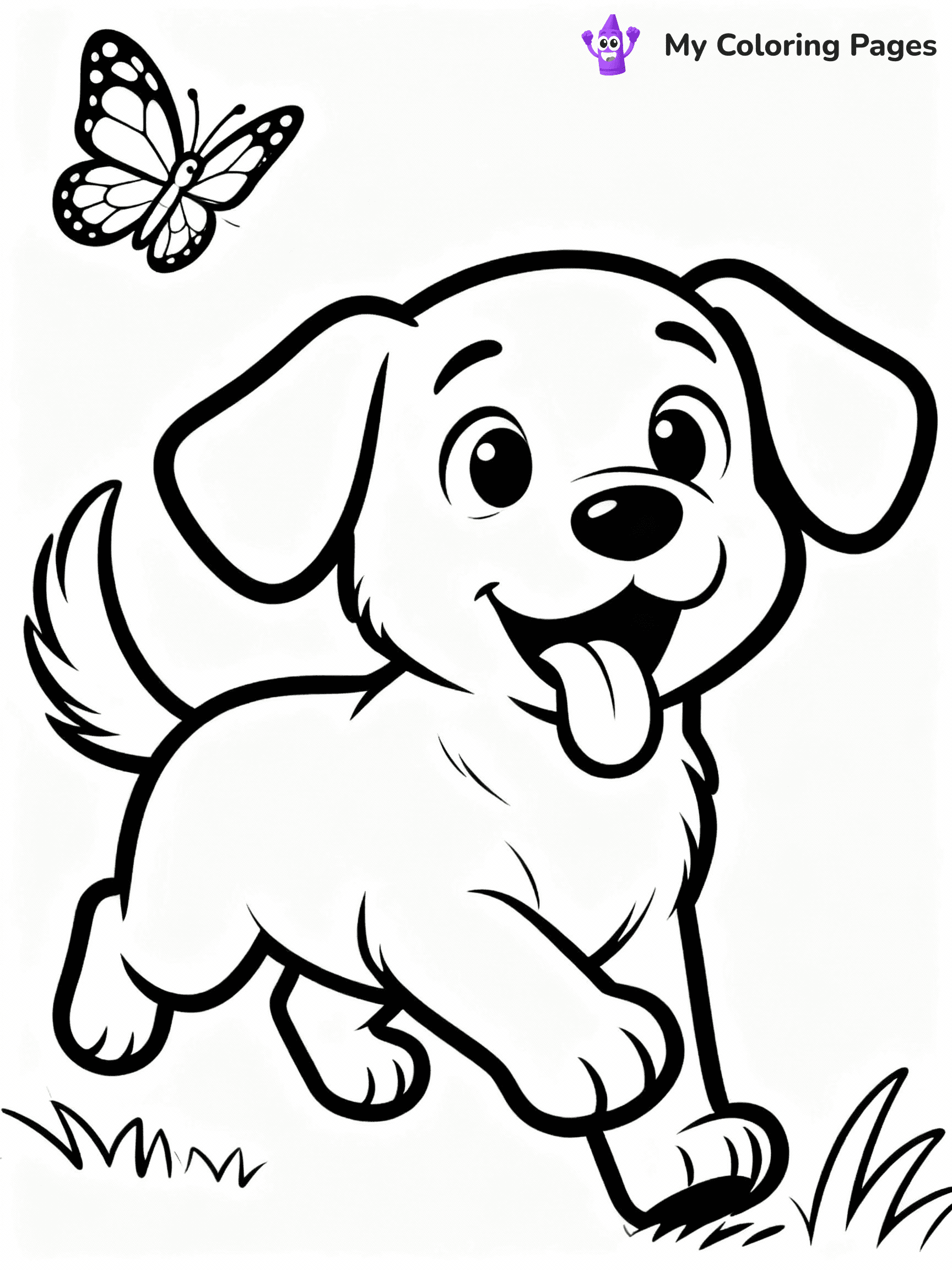 Cute Animal Coloring Pages - 10