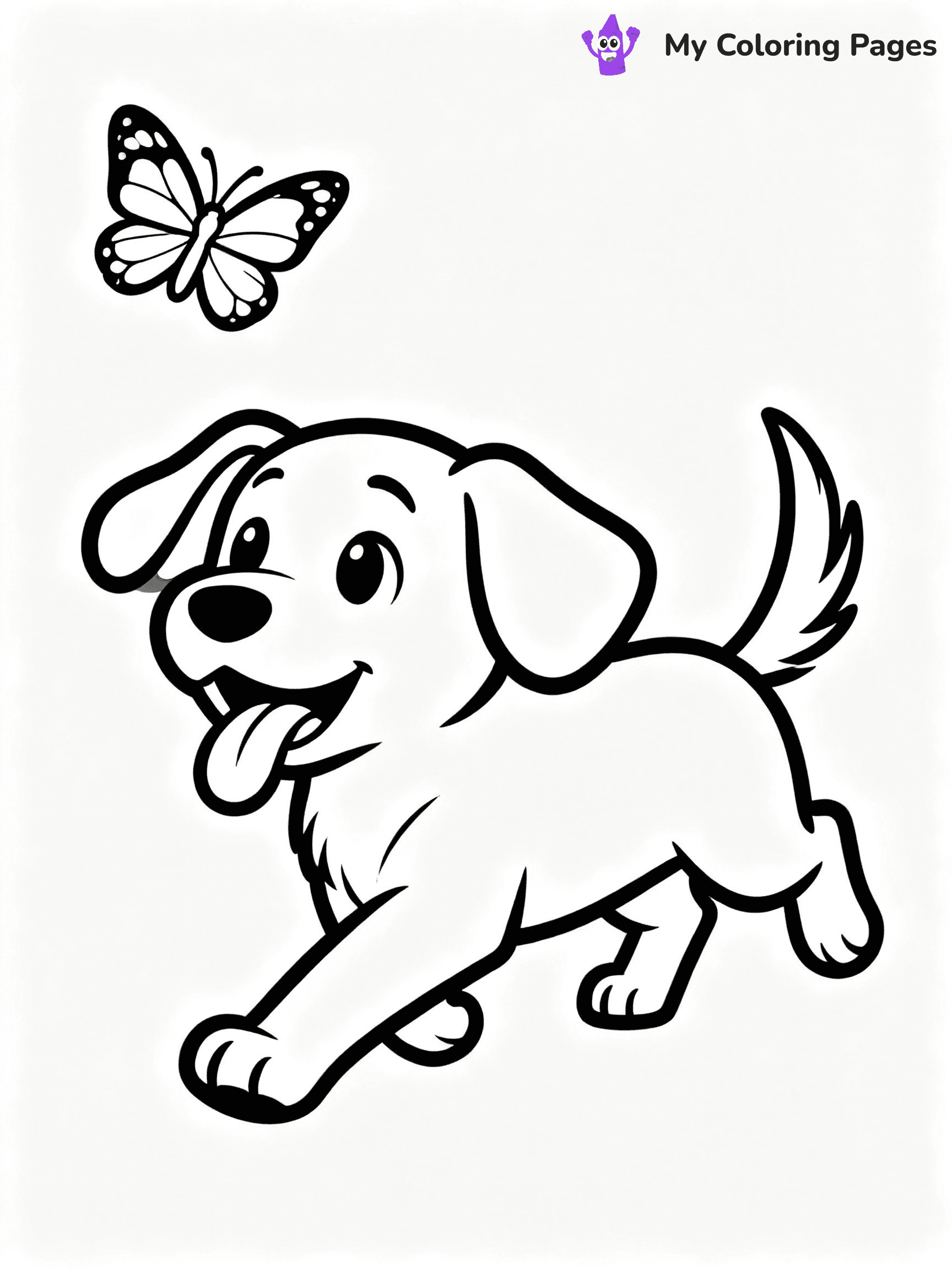 Cute Animal Coloring Pages - 8