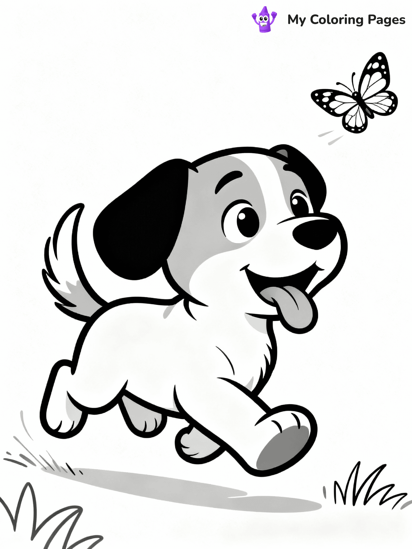 Cute Animal Coloring Pages - 7