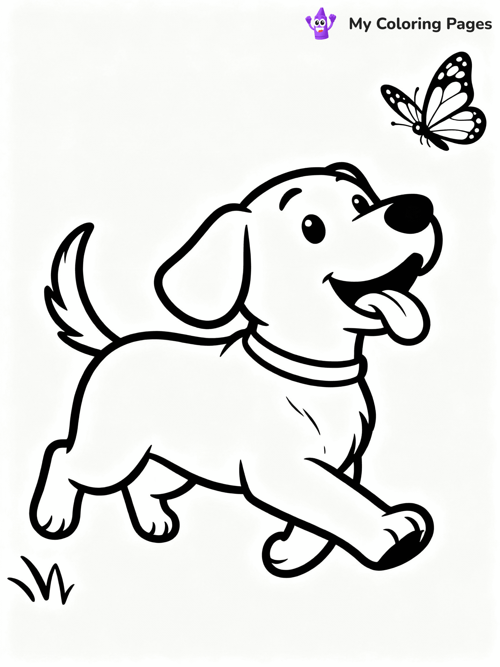 Cute Animal Coloring Pages - 5