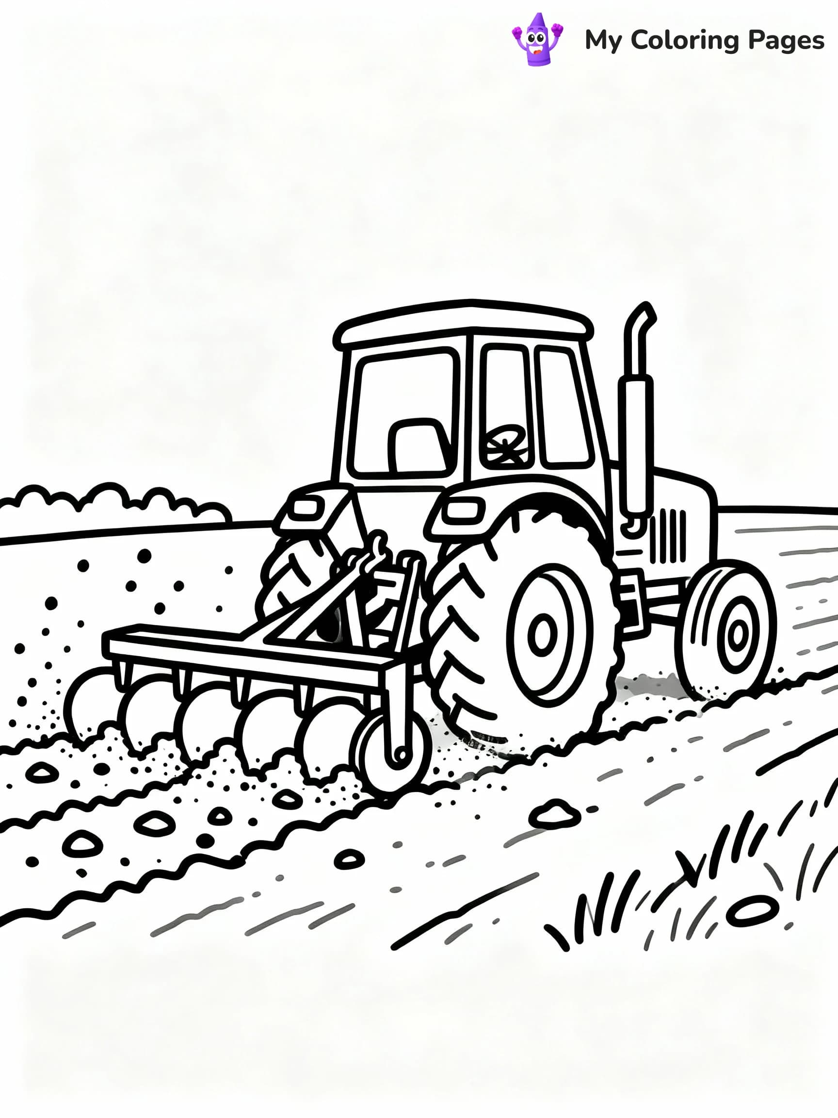 Tractor Coloring Pages - 24