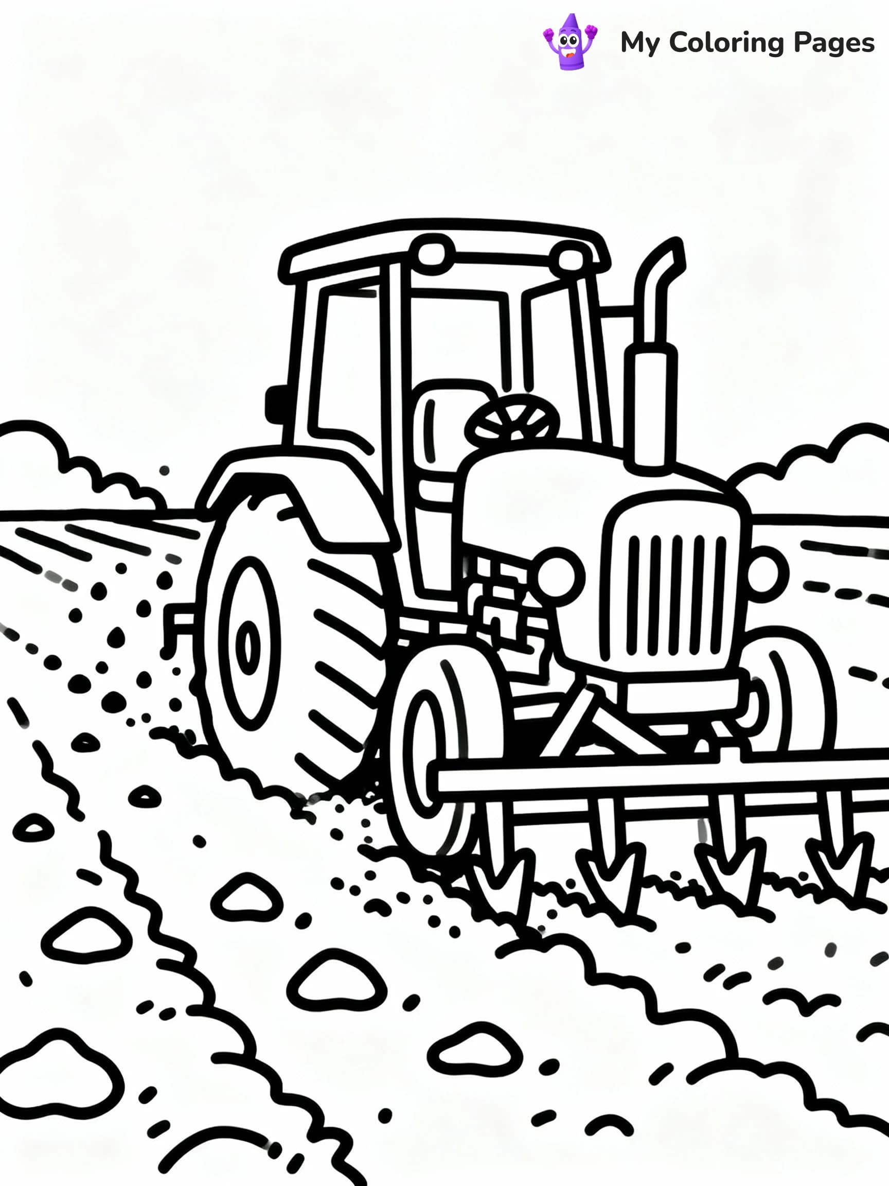 Tractor Coloring Pages - 23