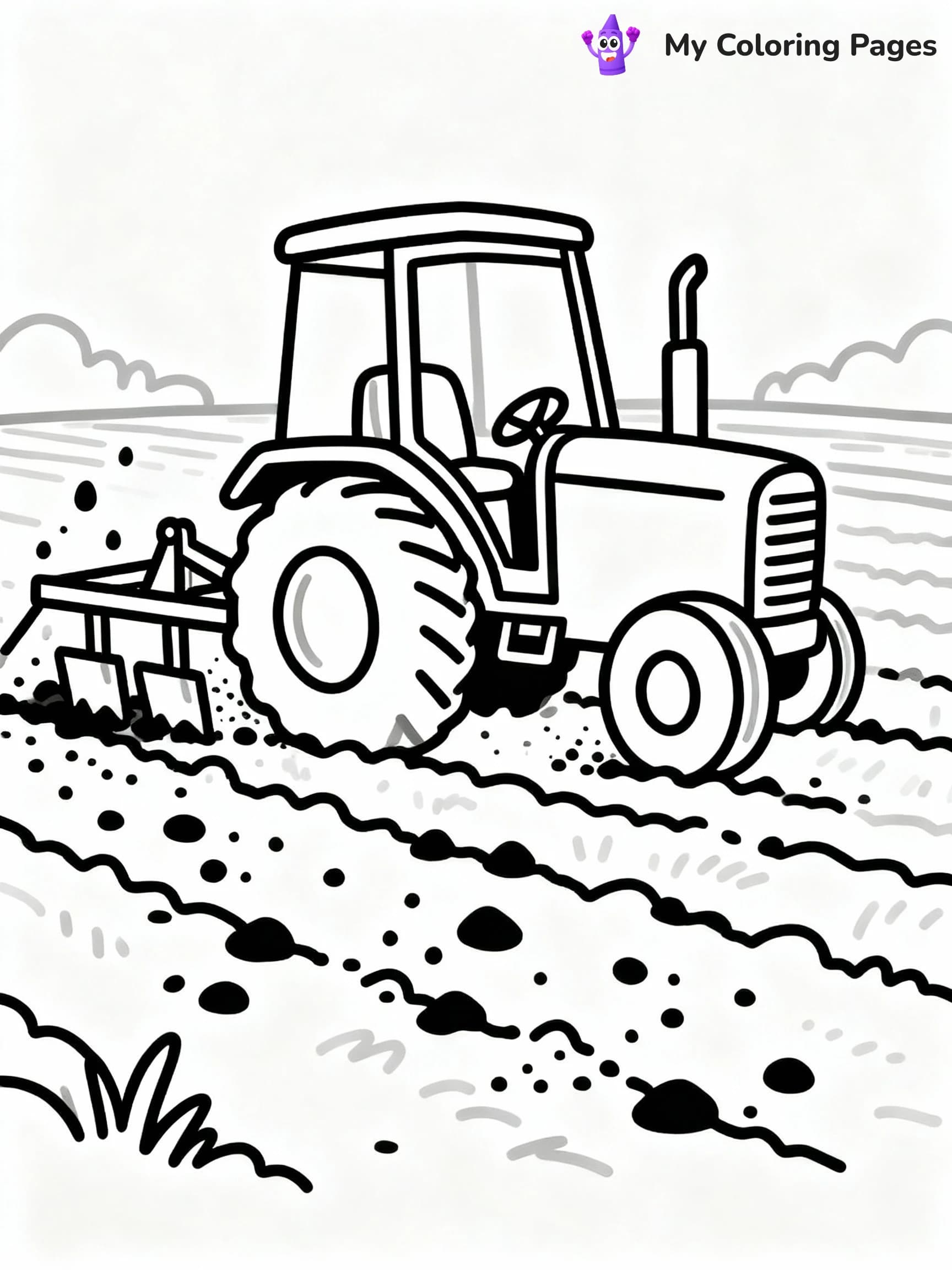 Tractor Coloring Pages - 22