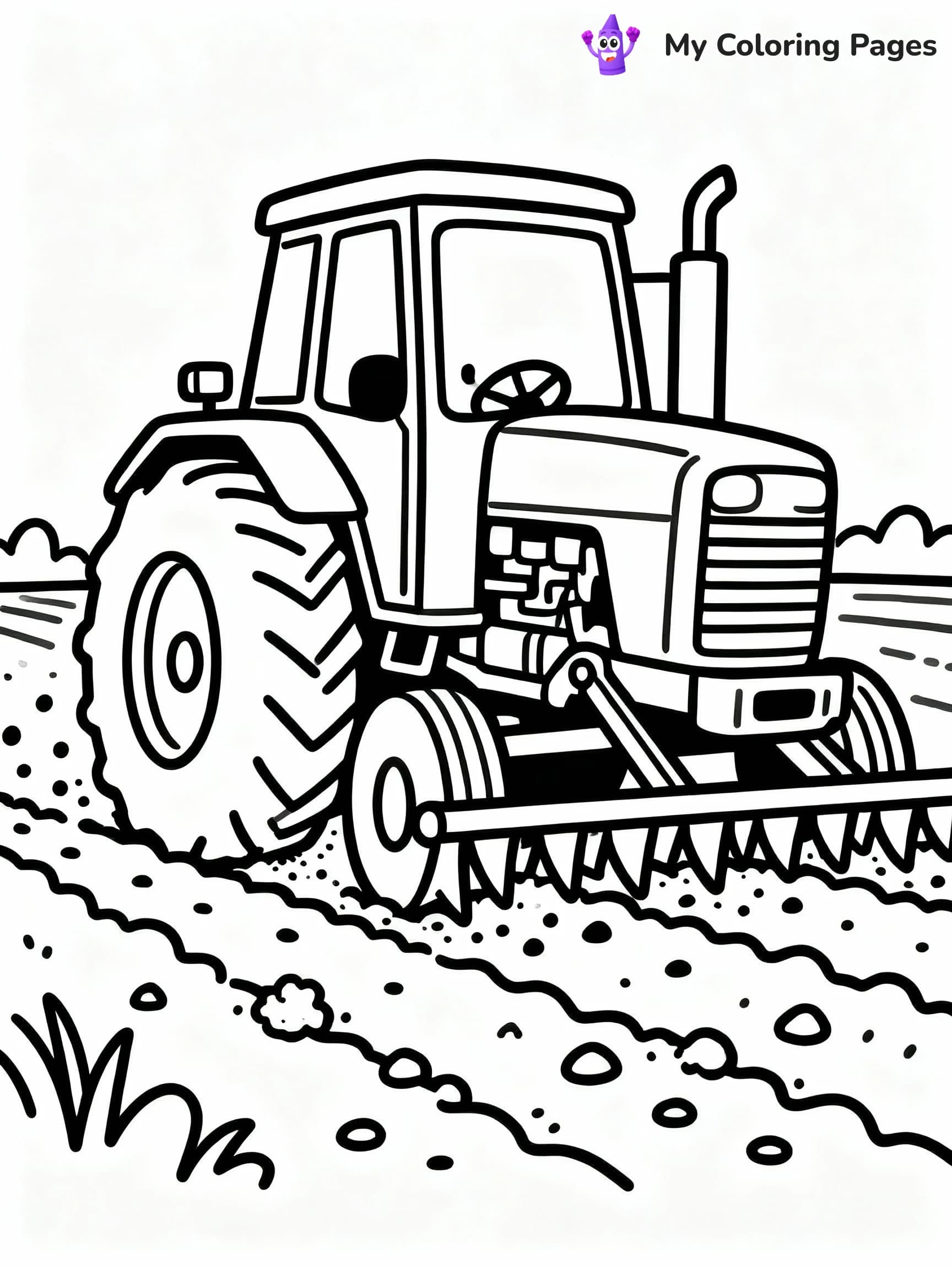 Tractor Coloring Pages - 20