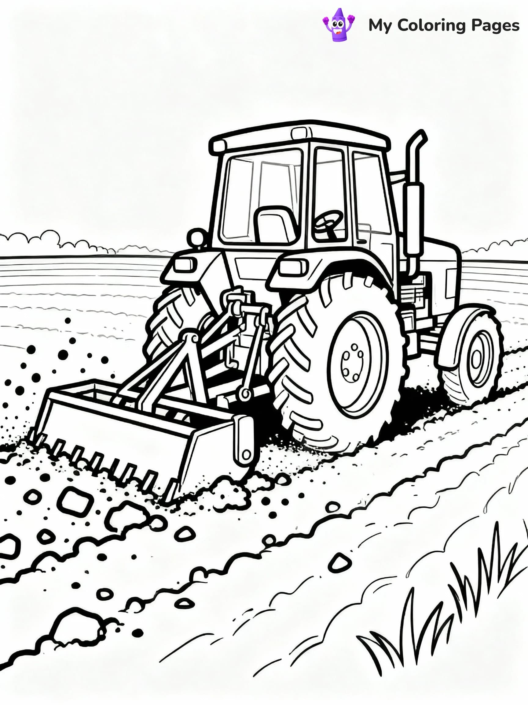 Tractor Coloring Pages - 19