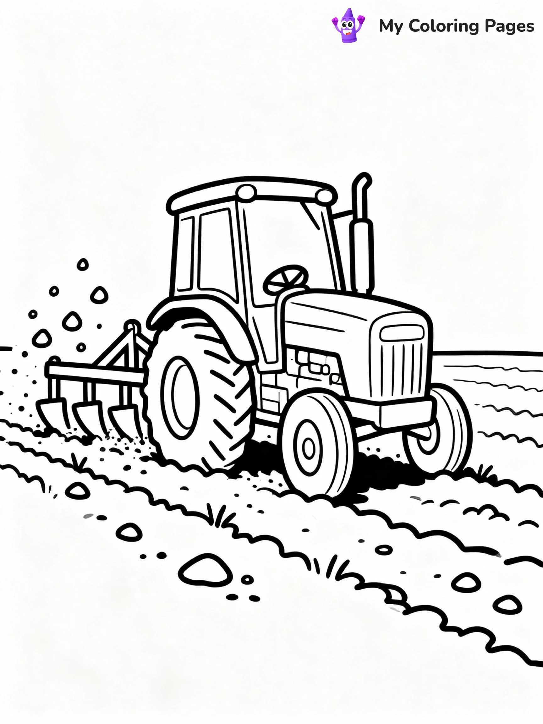 Tractor Coloring Pages - 18